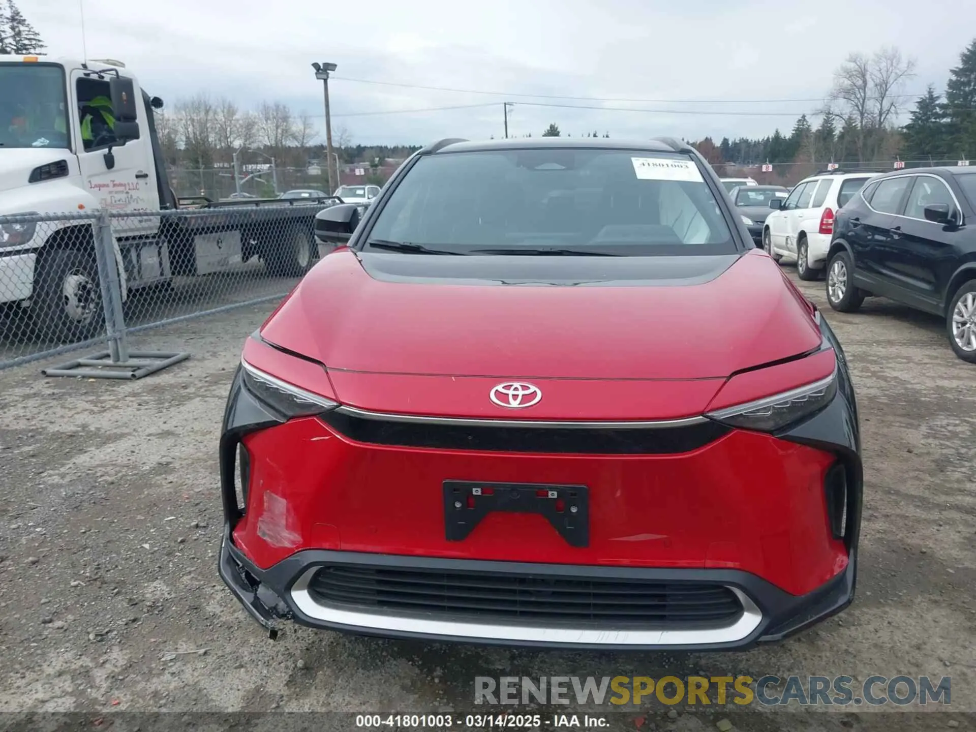 12 fotografías del automóvil dañado JTMABACA3PA045074 TOYOTA BZ4X 2023