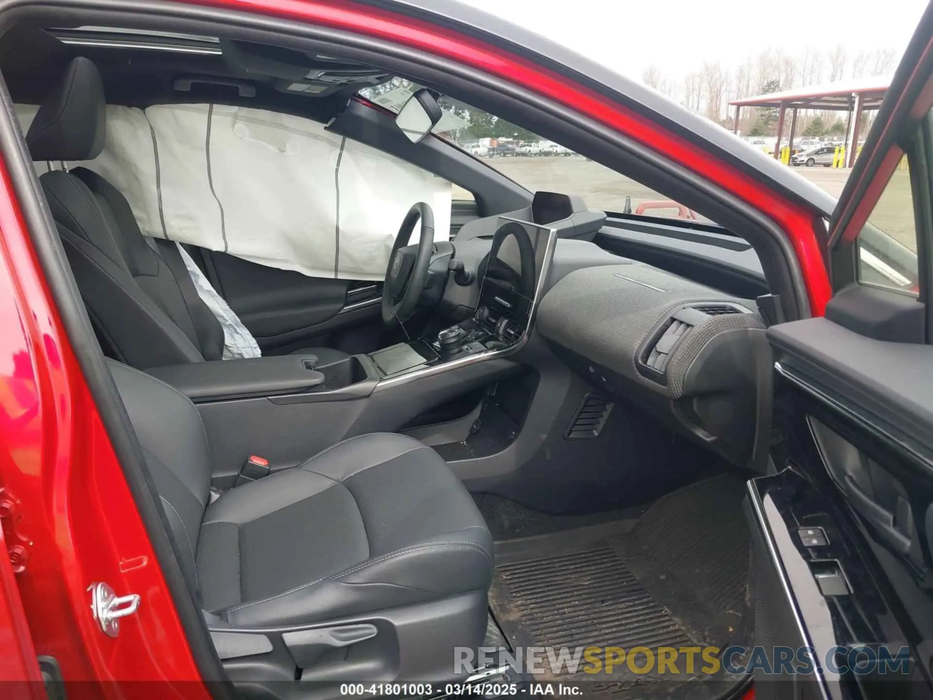 5 fotografías del automóvil dañado JTMABACA3PA045074 TOYOTA BZ4X 2023