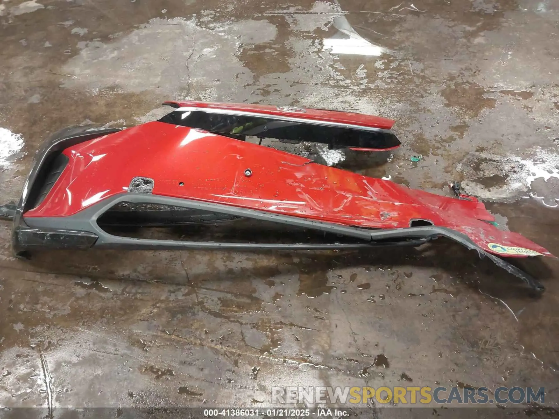 12 fotografías del automóvil dañado JTMABACA5PA035498 TOYOTA BZ4X 2023