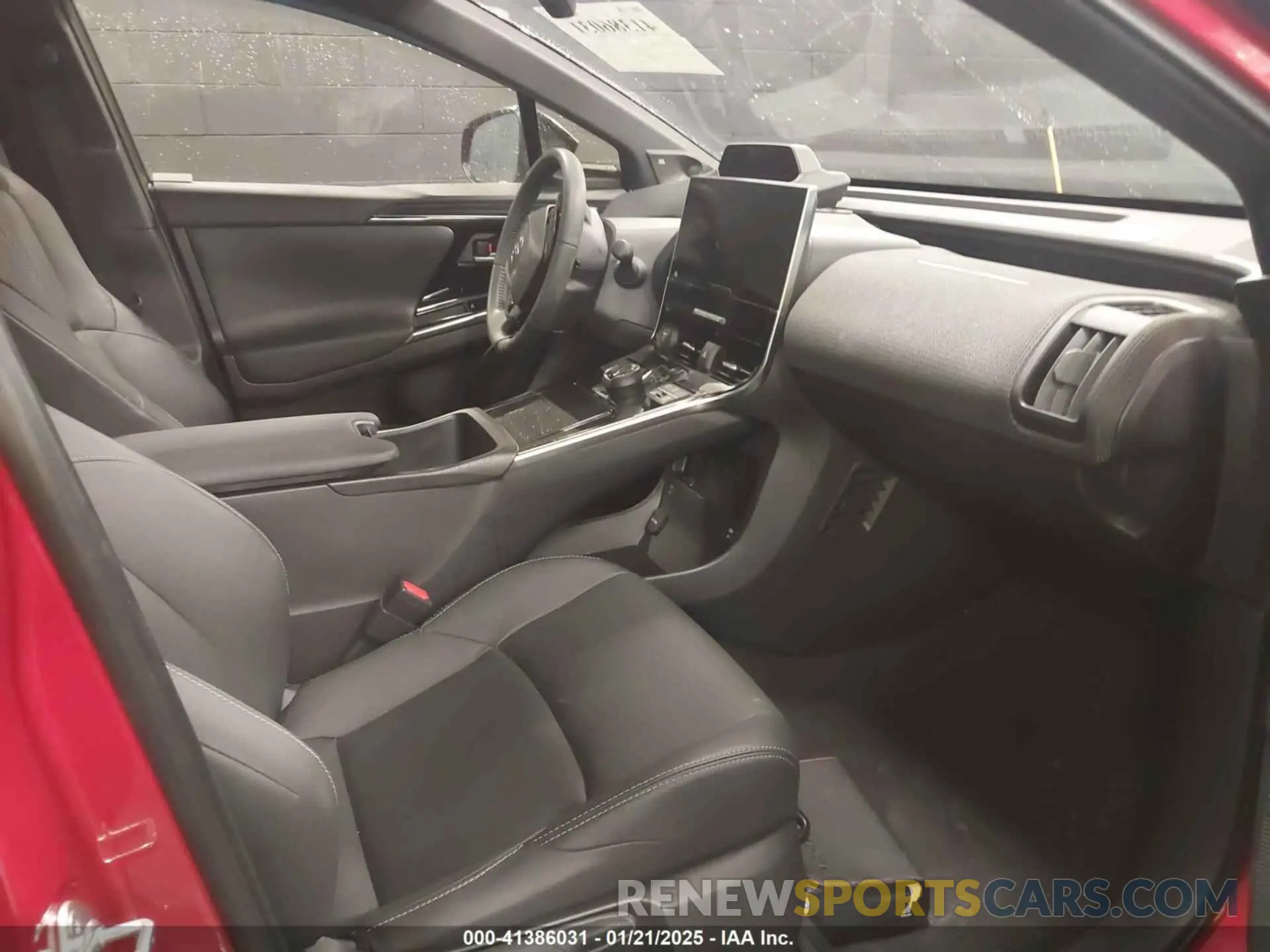 5 fotografías del automóvil dañado JTMABACA5PA035498 TOYOTA BZ4X 2023