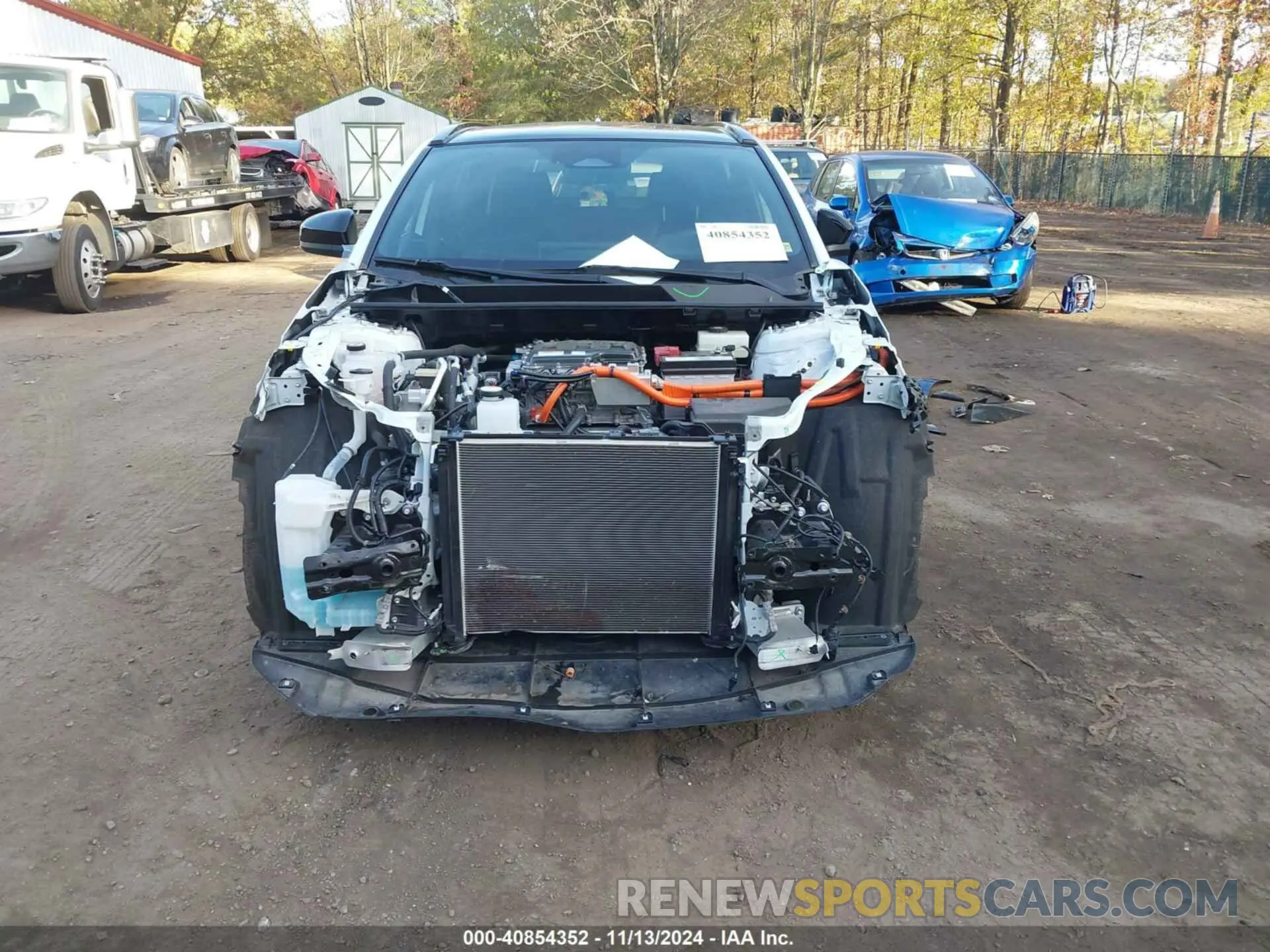 13 fotografías del automóvil dañado JTMABACA6PA015261 TOYOTA BZ4X 2023