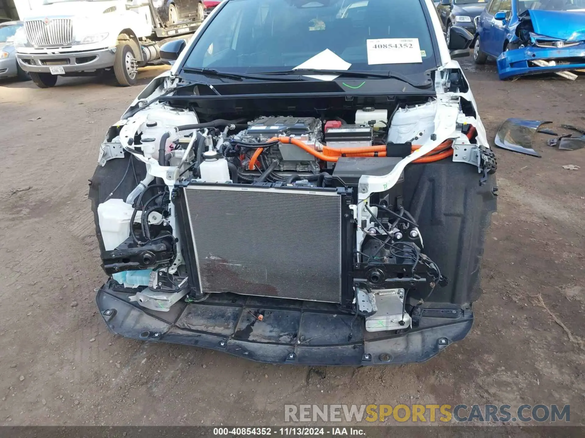 6 fotografías del automóvil dañado JTMABACA6PA015261 TOYOTA BZ4X 2023