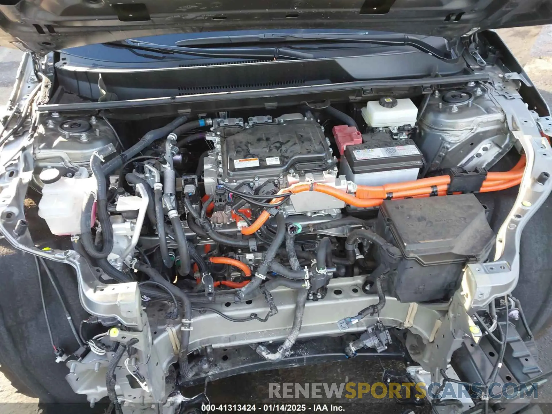 10 fotografías del automóvil dañado JTMABACA6PA028978 TOYOTA BZ4X 2023