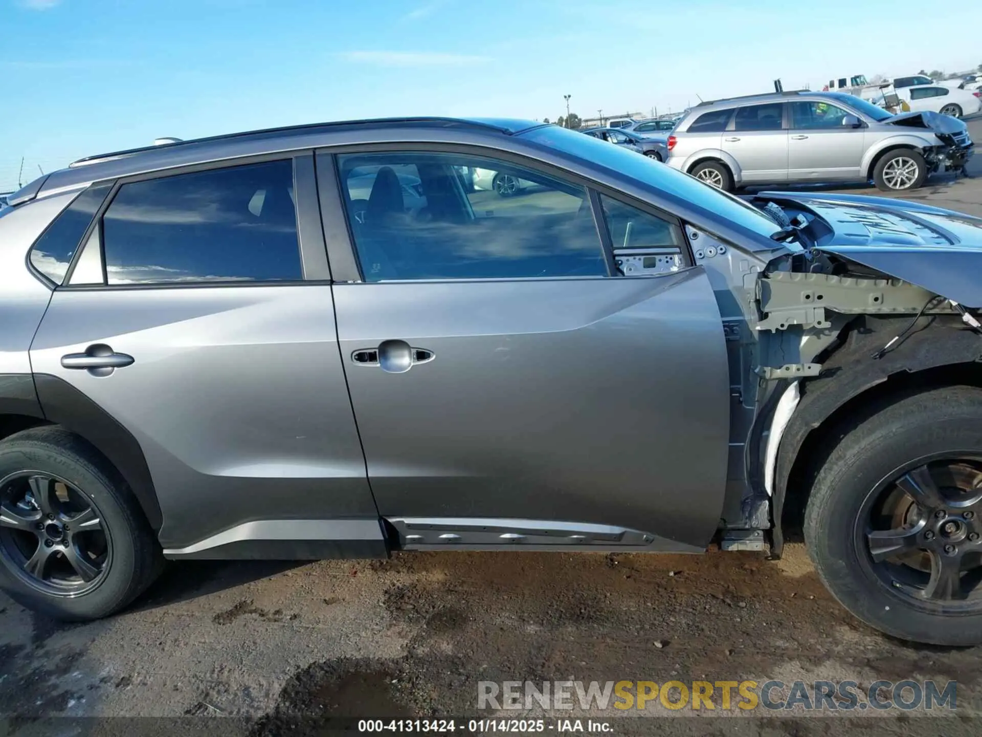 14 fotografías del automóvil dañado JTMABACA6PA028978 TOYOTA BZ4X 2023