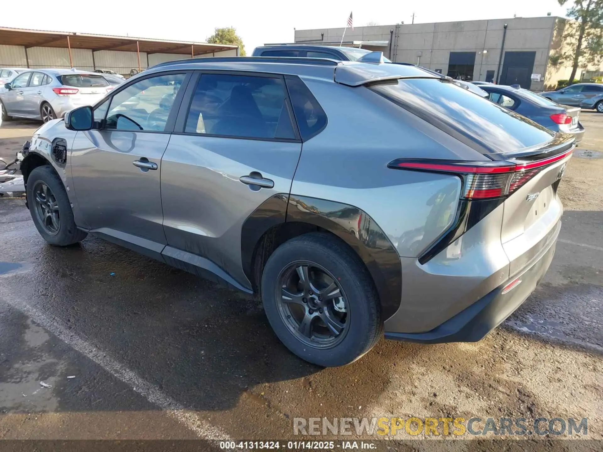 3 fotografías del automóvil dañado JTMABACA6PA028978 TOYOTA BZ4X 2023