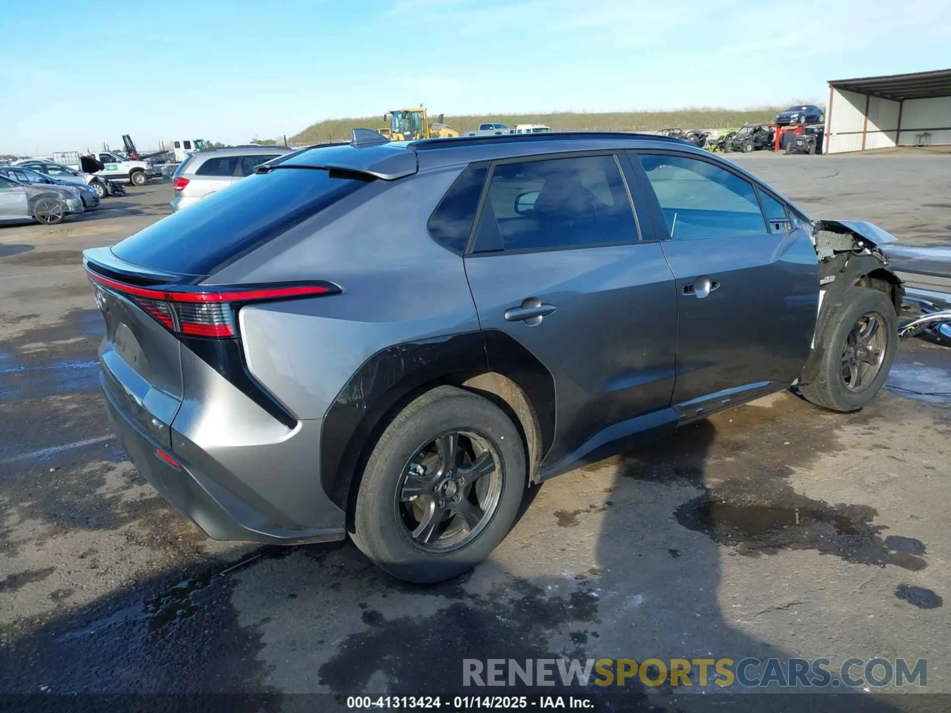 4 fotografías del automóvil dañado JTMABACA6PA028978 TOYOTA BZ4X 2023