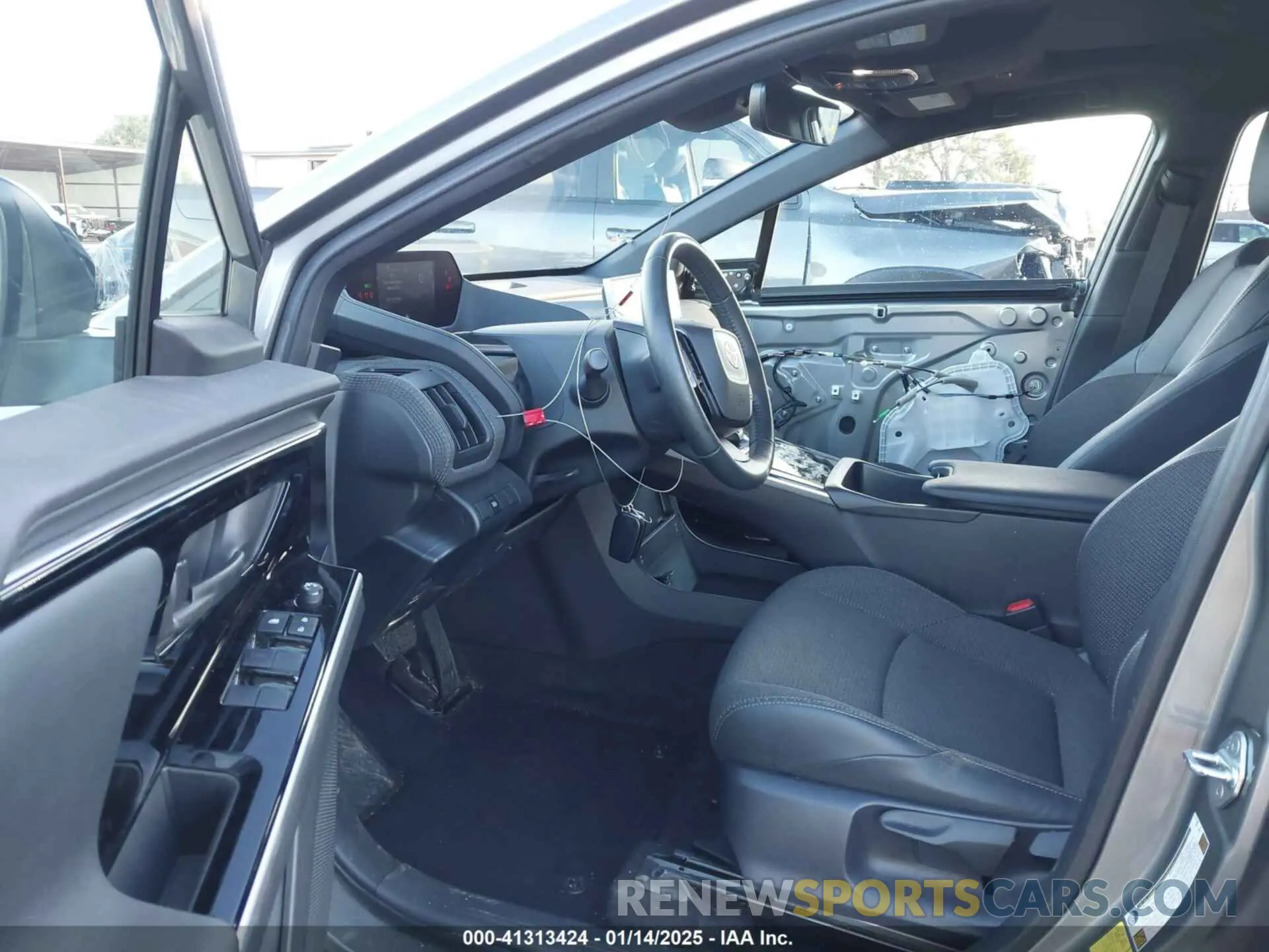 5 fotografías del automóvil dañado JTMABACA6PA028978 TOYOTA BZ4X 2023