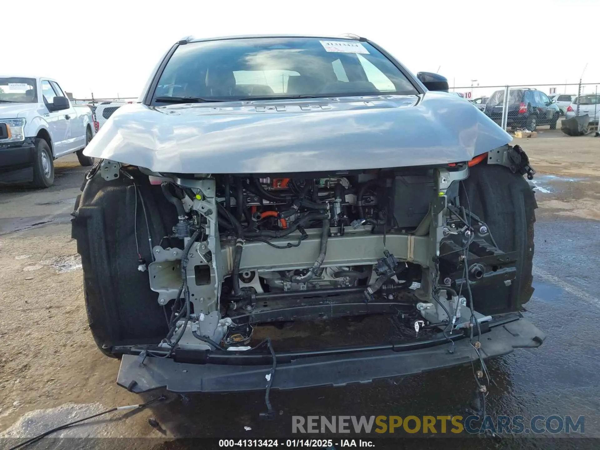 6 fotografías del automóvil dañado JTMABACA6PA028978 TOYOTA BZ4X 2023