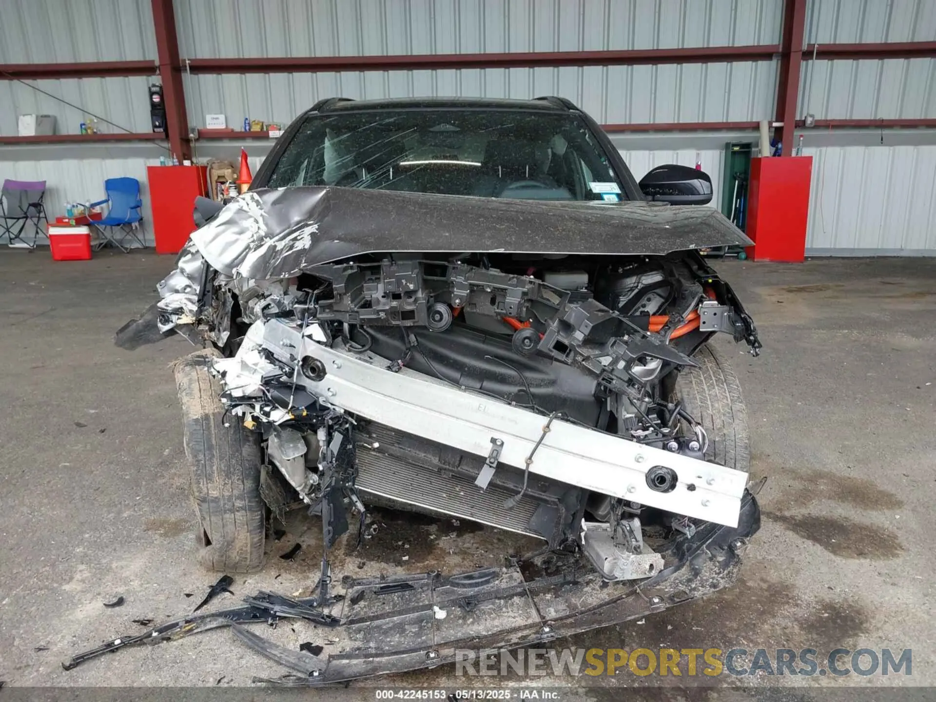 11 fotografías del automóvil dañado JTMABACA6PA029144 TOYOTA BZ4X 2023