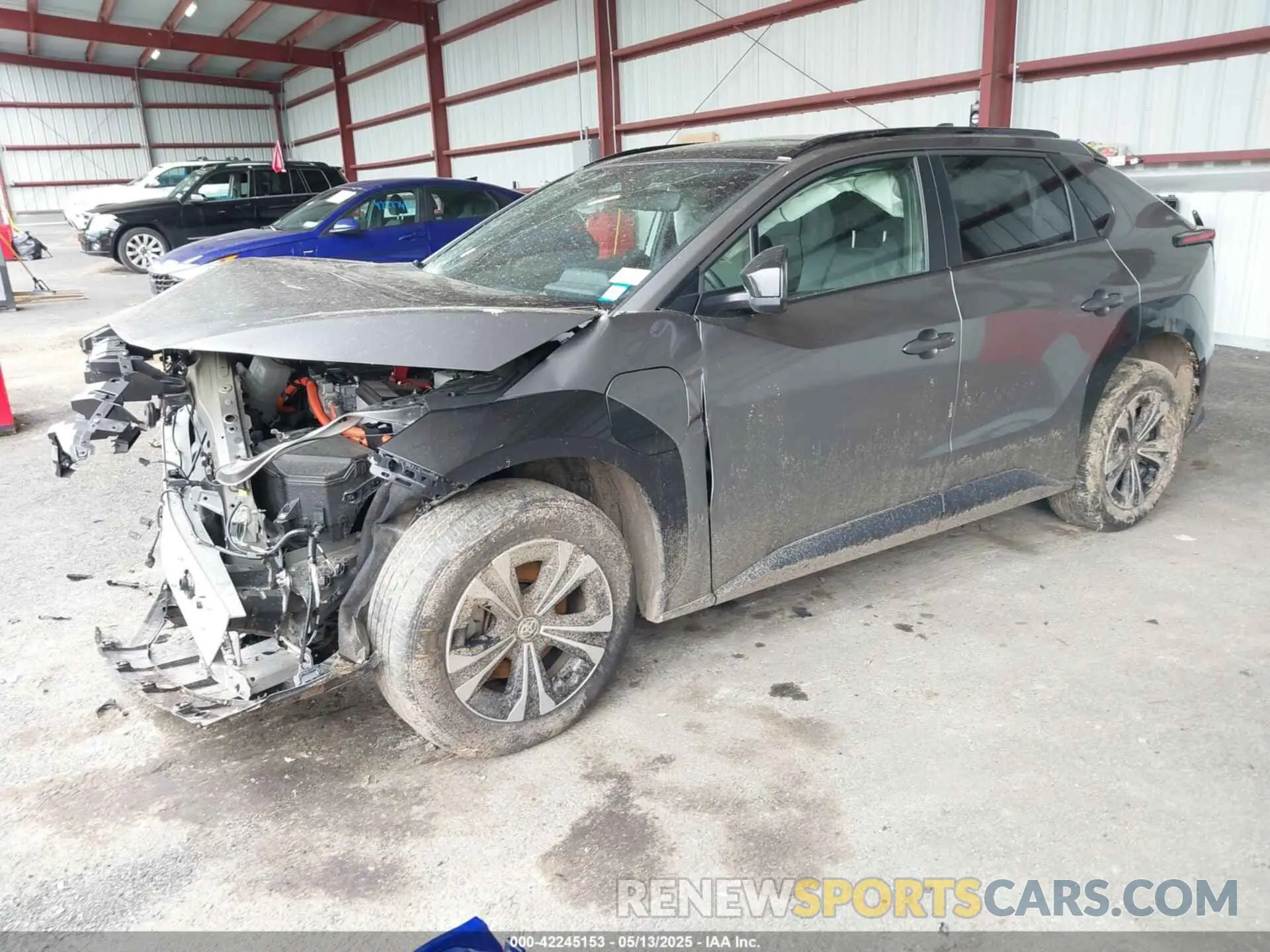 2 fotografías del automóvil dañado JTMABACA6PA029144 TOYOTA BZ4X 2023