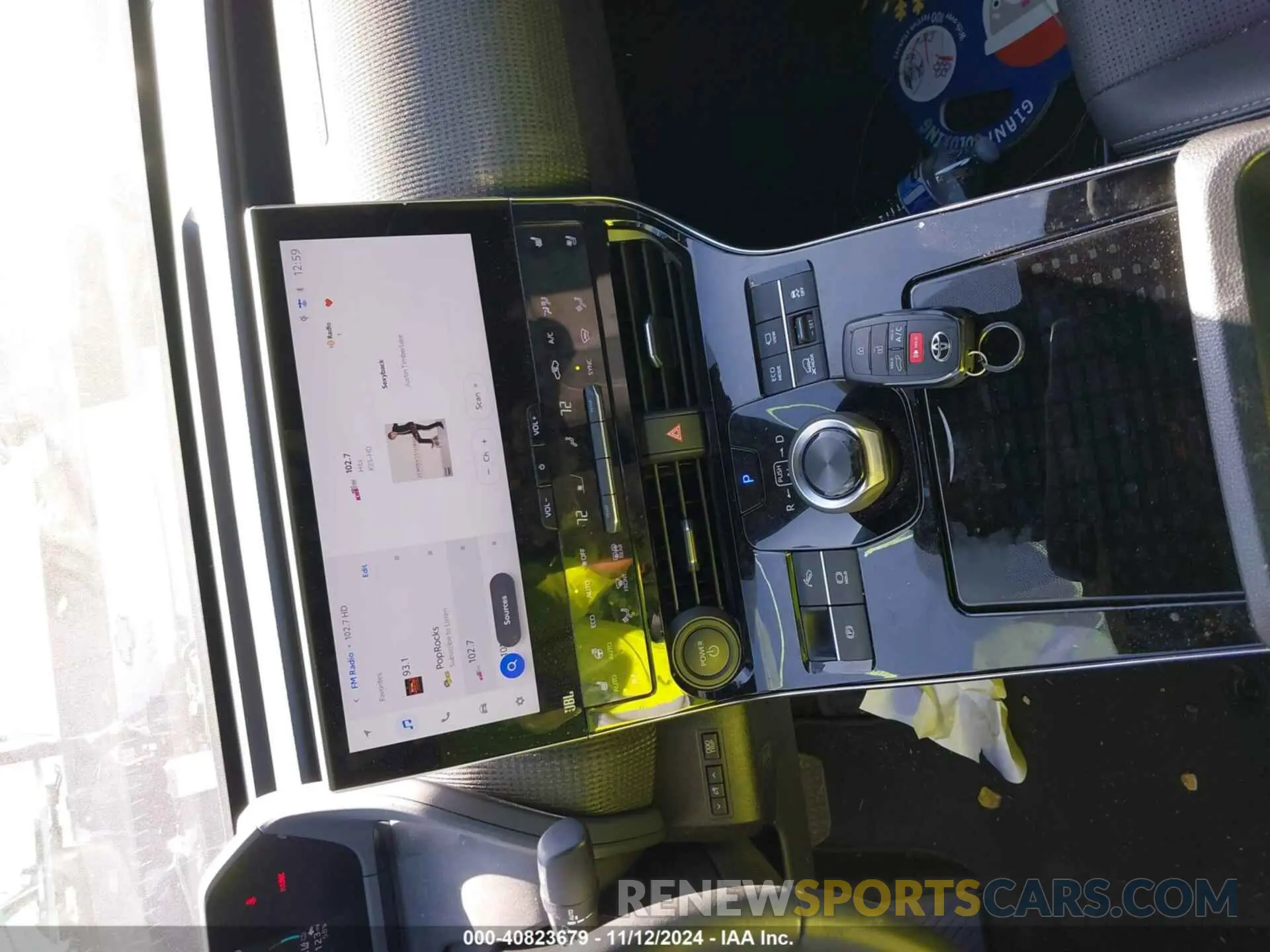 11 fotografías del automóvil dañado JTMABACA9PA025119 TOYOTA BZ4X 2023