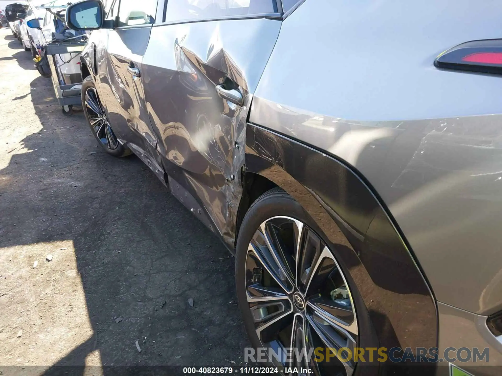 12 fotografías del automóvil dañado JTMABACA9PA025119 TOYOTA BZ4X 2023