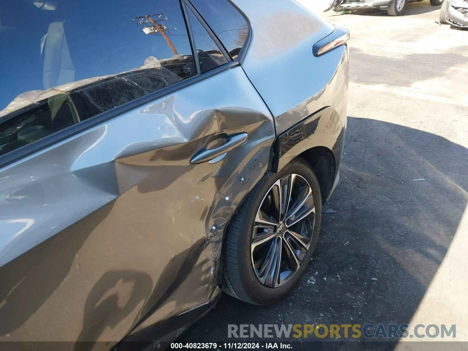 6 fotografías del automóvil dañado JTMABACA9PA025119 TOYOTA BZ4X 2023