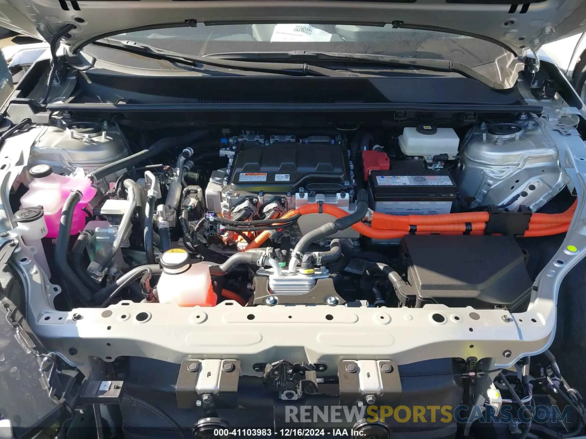 10 fotografías del automóvil dañado JTMAAAAA0RA049382 TOYOTA BZ4X 2024