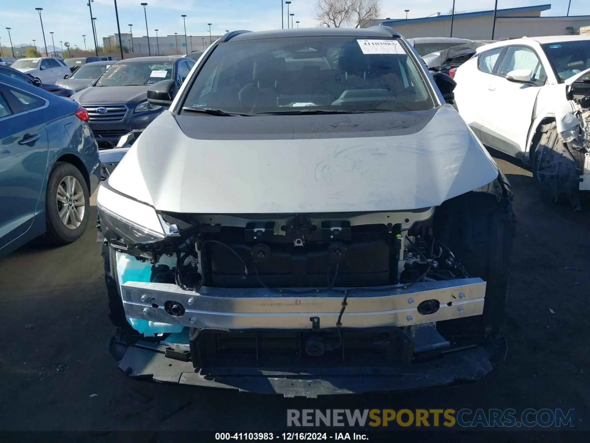 13 fotografías del automóvil dañado JTMAAAAA0RA049382 TOYOTA BZ4X 2024