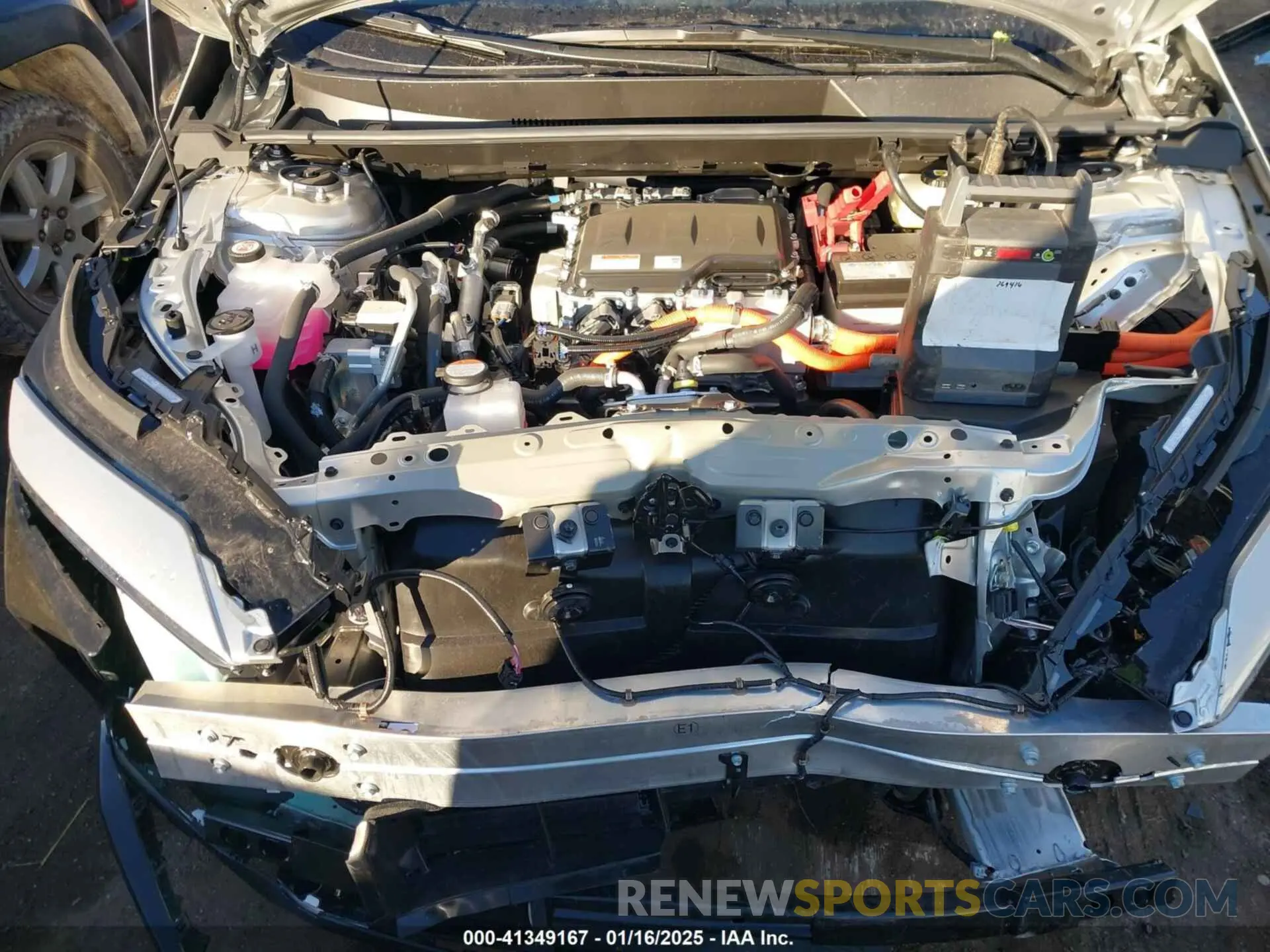 10 fotografías del automóvil dañado JTMAAAAA1RA045888 TOYOTA BZ4X 2024