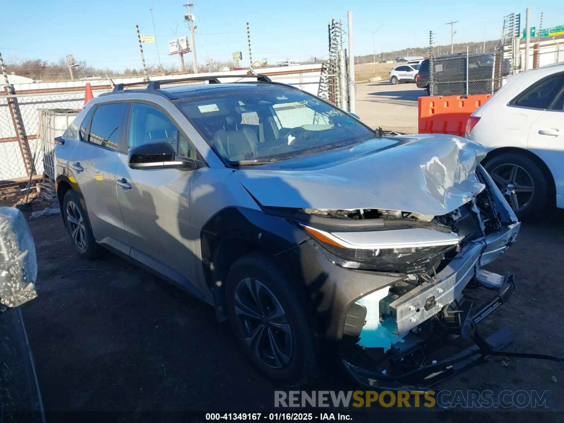 14 fotografías del automóvil dañado JTMAAAAA1RA045888 TOYOTA BZ4X 2024