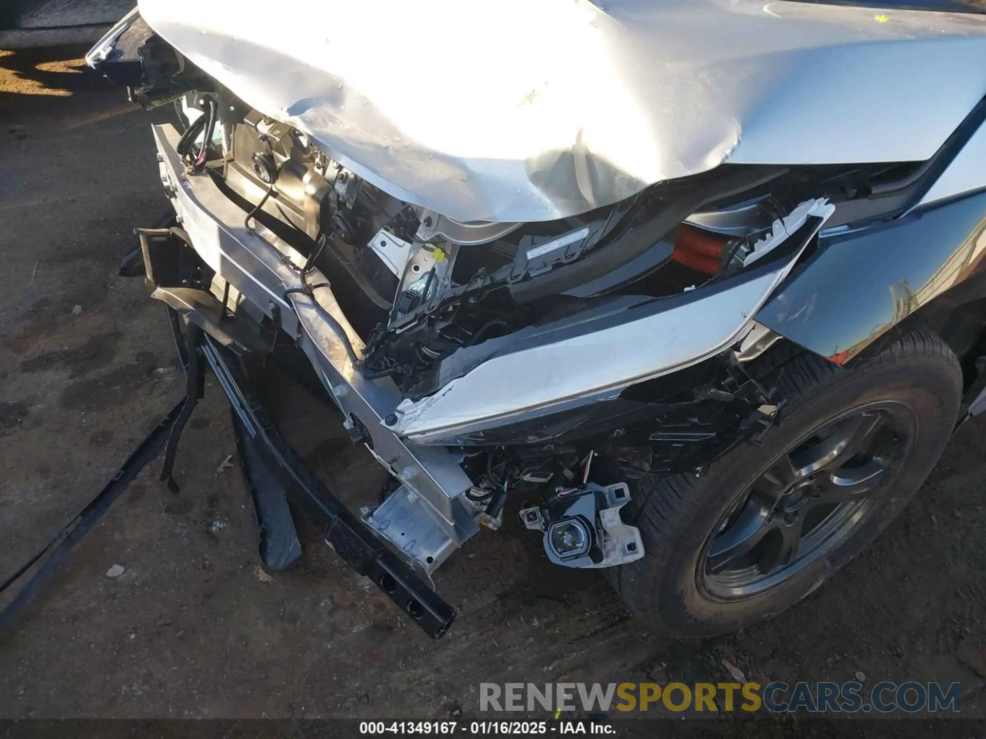 6 fotografías del automóvil dañado JTMAAAAA1RA045888 TOYOTA BZ4X 2024