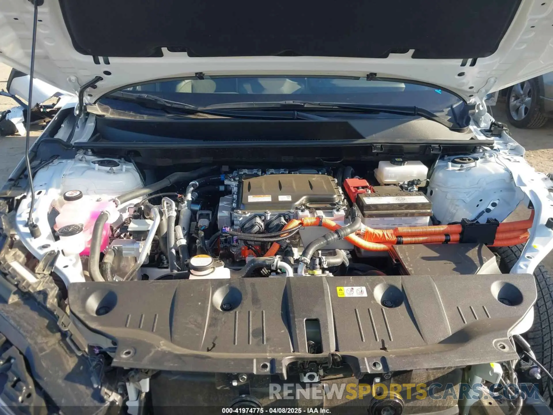 10 fotografías del automóvil dañado JTMAAAAA2RA052610 TOYOTA BZ4X 2024