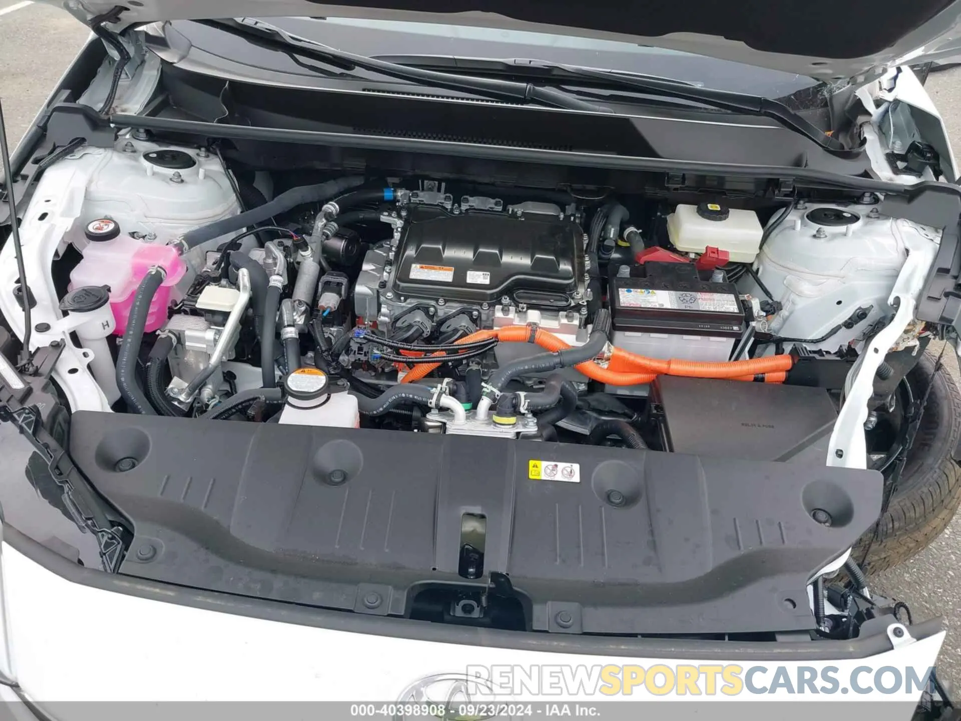 10 fotografías del automóvil dañado JTMAAAAA3RA034598 TOYOTA BZ4X 2024