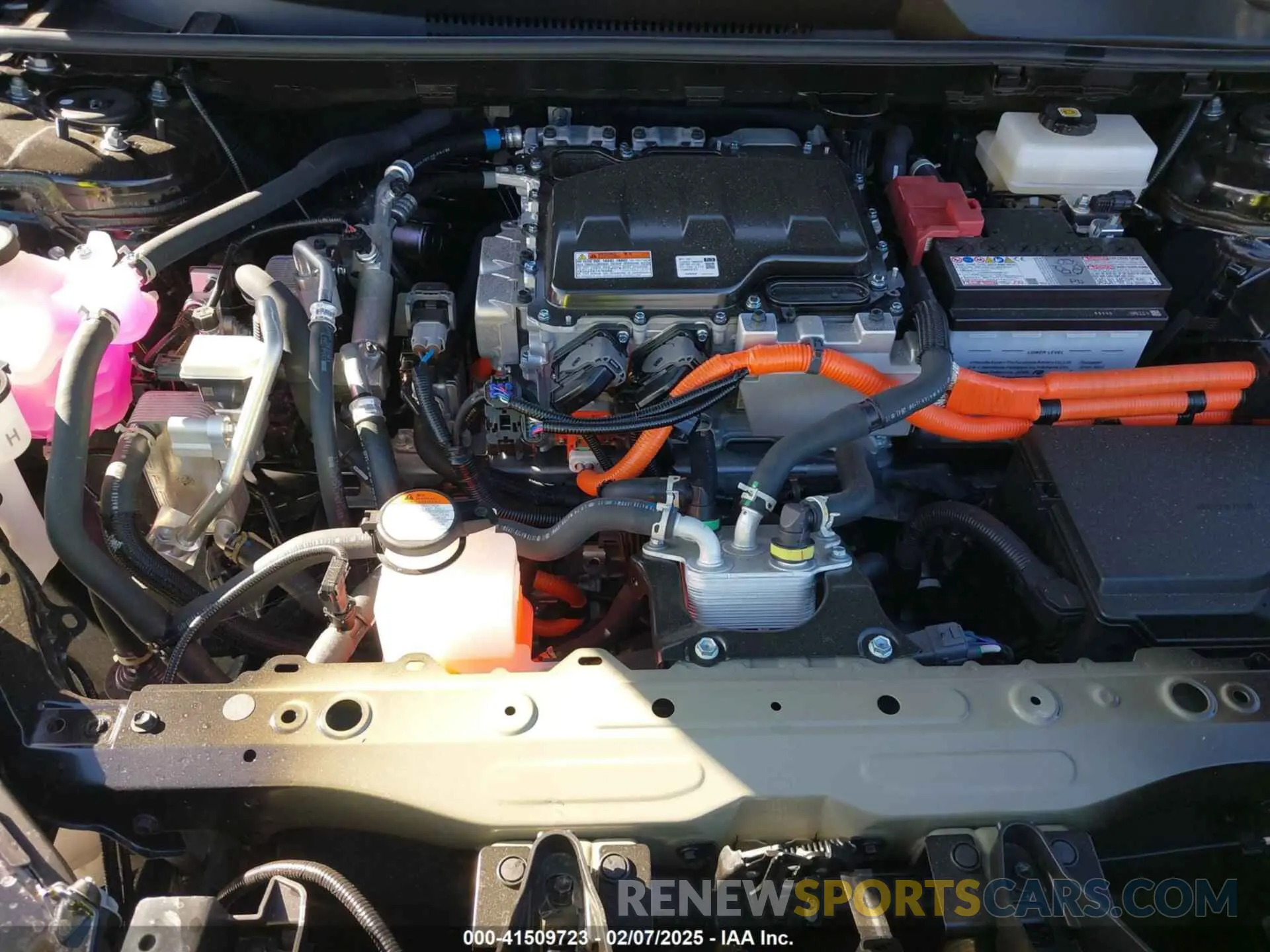 10 fotografías del automóvil dañado JTMAAAAA3RA043494 TOYOTA BZ4X 2024