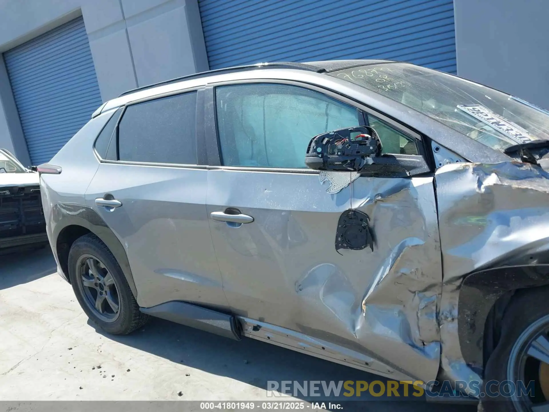 13 fotografías del automóvil dañado JTMAAAAA4RA042628 TOYOTA BZ4X 2024