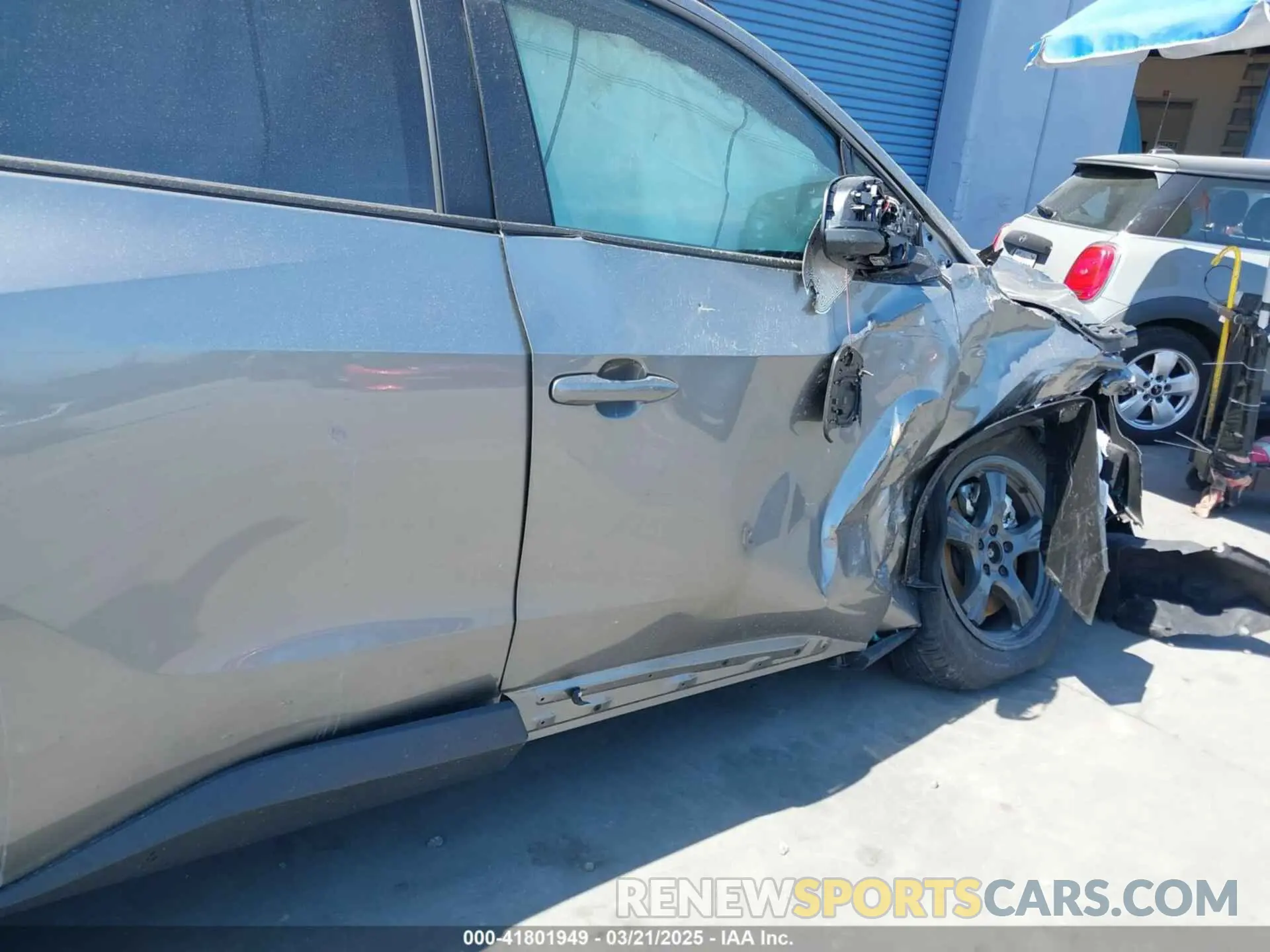 20 fotografías del automóvil dañado JTMAAAAA4RA042628 TOYOTA BZ4X 2024
