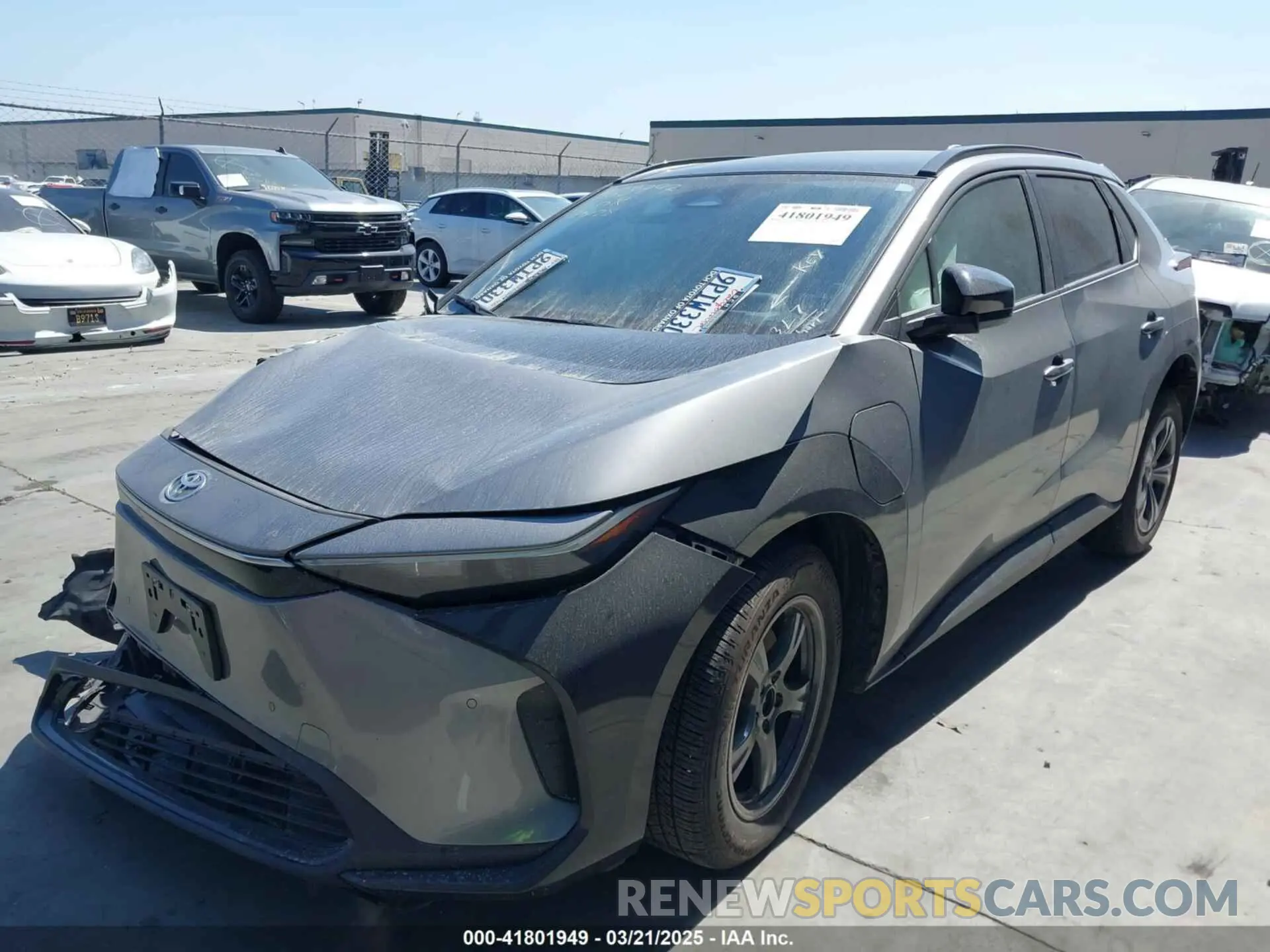 4 fotografías del automóvil dañado JTMAAAAA4RA042628 TOYOTA BZ4X 2024