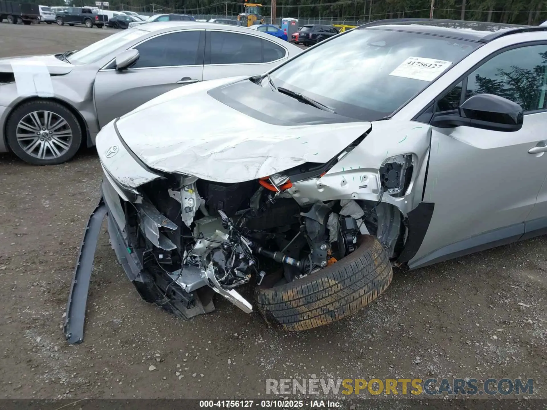 6 fotografías del automóvil dañado JTMAAAAA6RA033008 TOYOTA BZ4X 2024