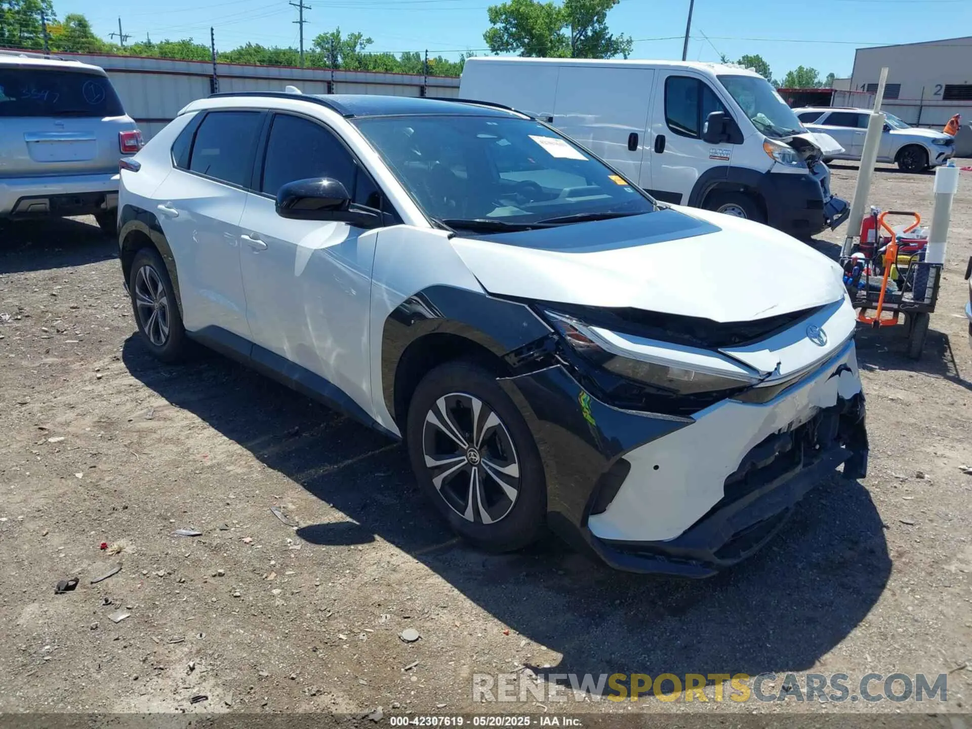 1 fotografías del automóvil dañado JTMAAAAA8RA033561 TOYOTA BZ4X 2024