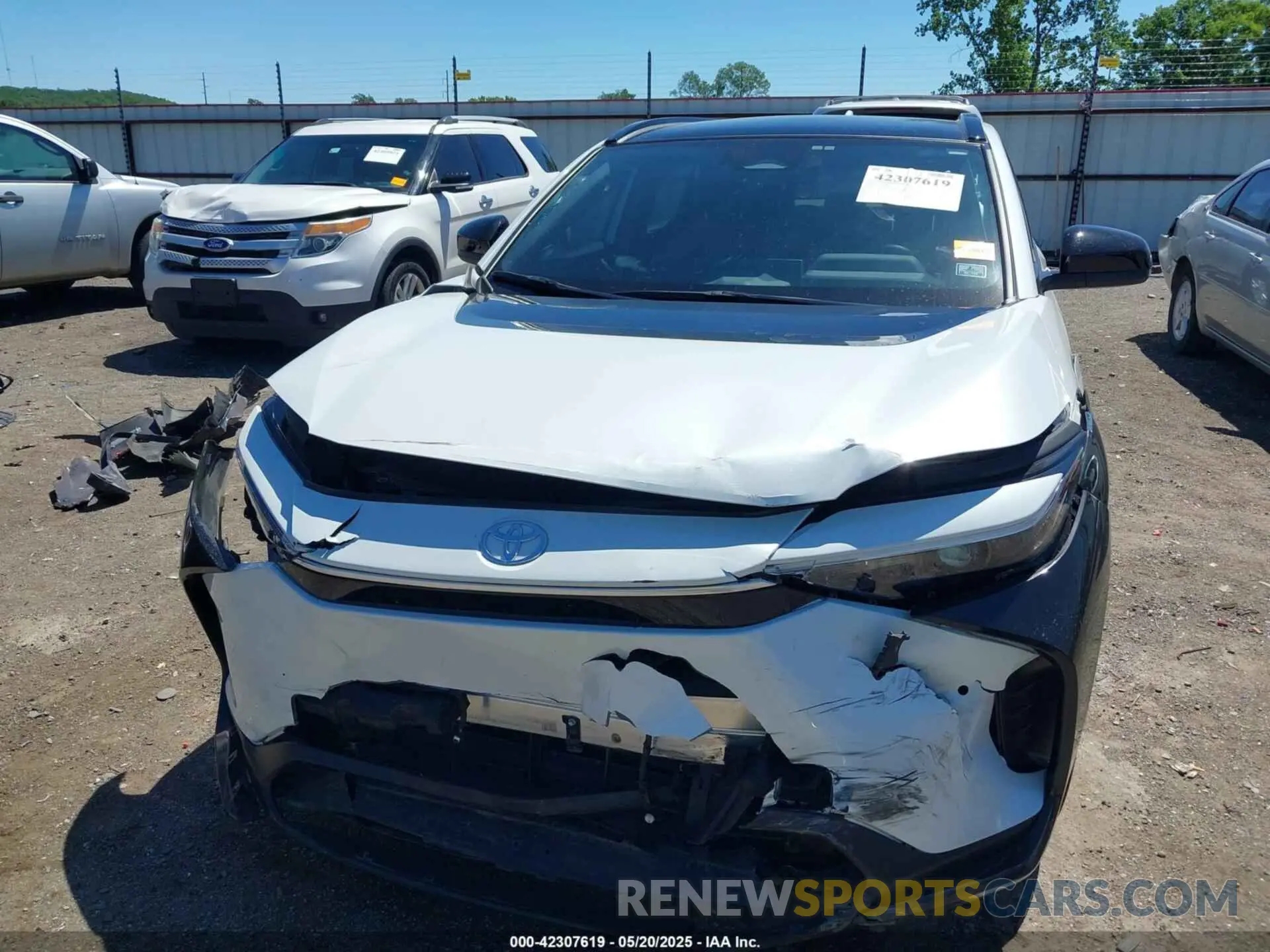 6 fotografías del automóvil dañado JTMAAAAA8RA033561 TOYOTA BZ4X 2024
