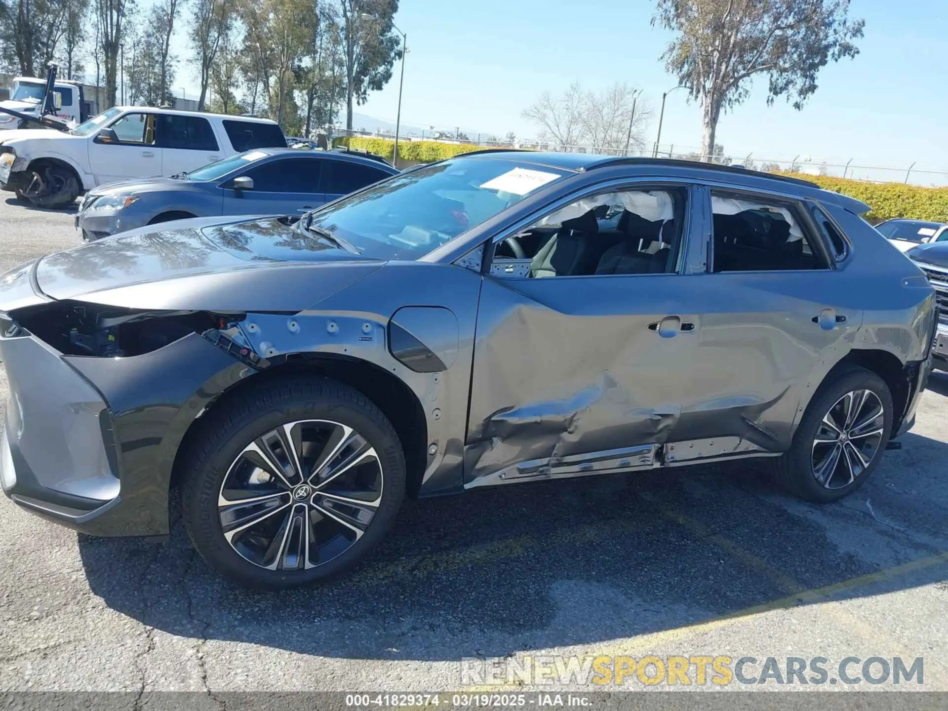 6 fotografías del automóvil dañado JTMAAAAA8RA051574 TOYOTA BZ4X 2024