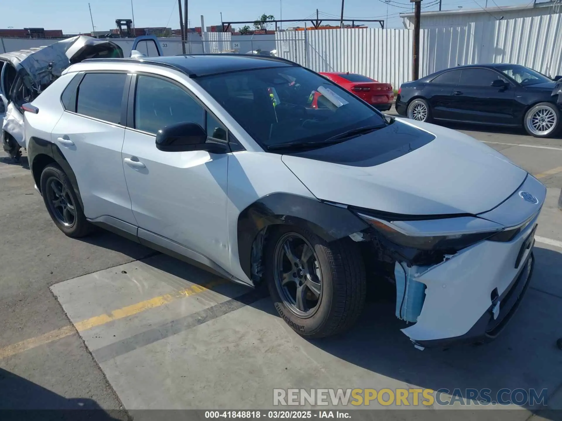 1 fotografías del automóvil dañado JTMAAAAA8RA052255 TOYOTA BZ4X 2024