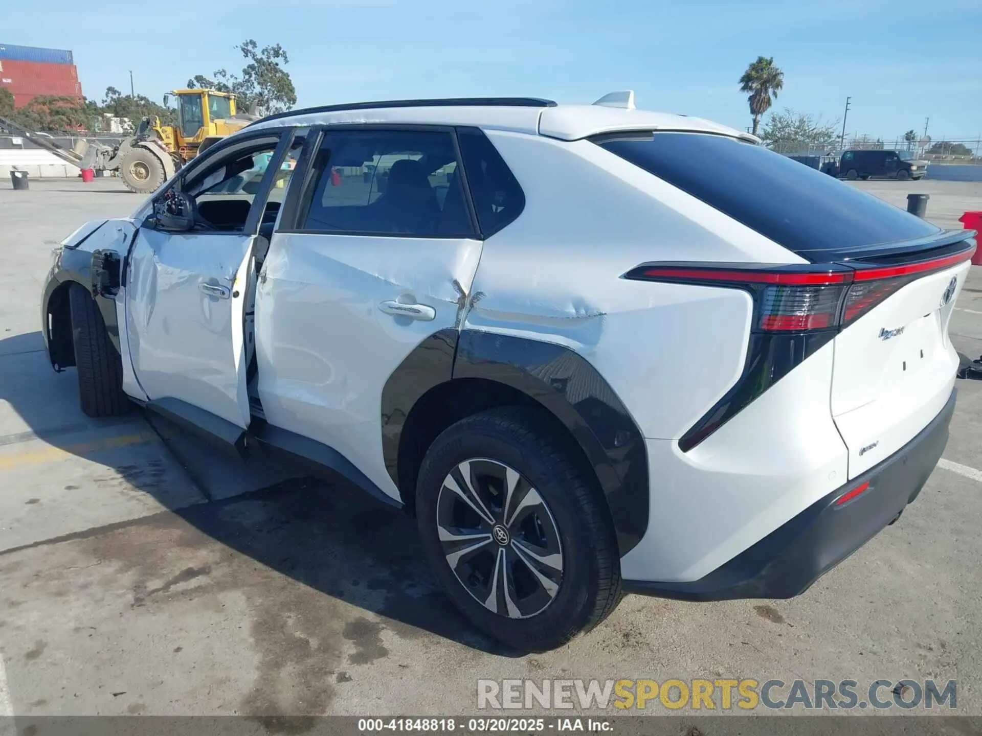 3 fotografías del automóvil dañado JTMAAAAA8RA052255 TOYOTA BZ4X 2024