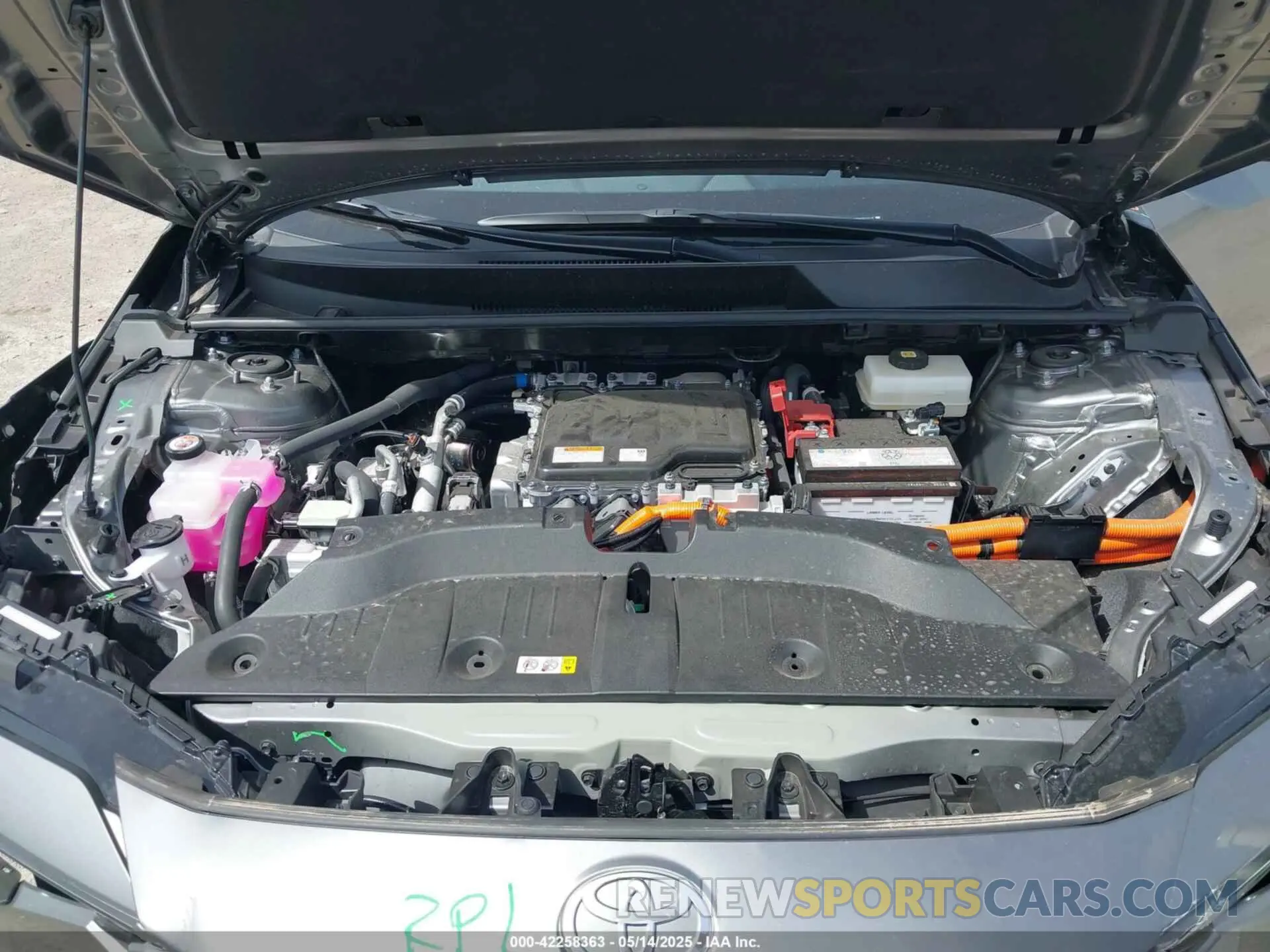 10 fotografías del automóvil dañado JTMAAAAA9RA051518 TOYOTA BZ4X 2024