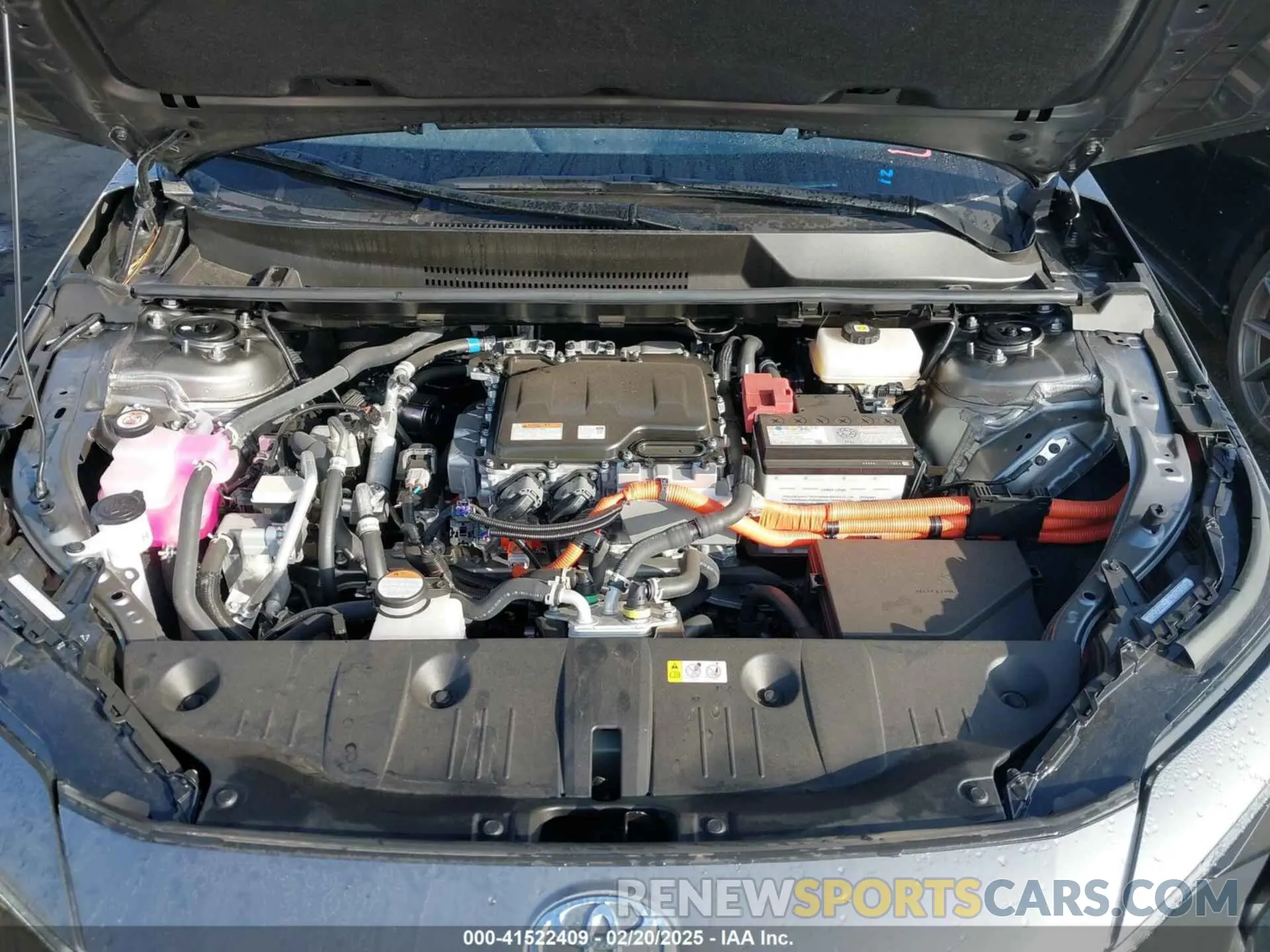 10 fotografías del automóvil dañado JTMAAAAAXRA042973 TOYOTA BZ4X 2024