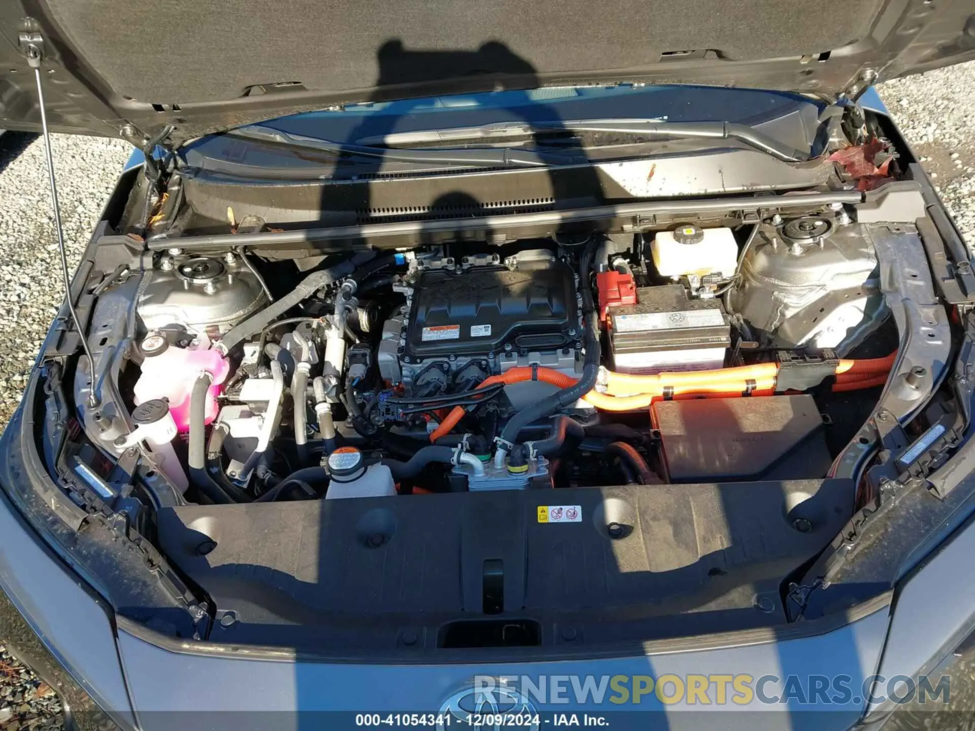 10 fotografías del automóvil dañado JTMABACA0RA068475 TOYOTA BZ4X 2024