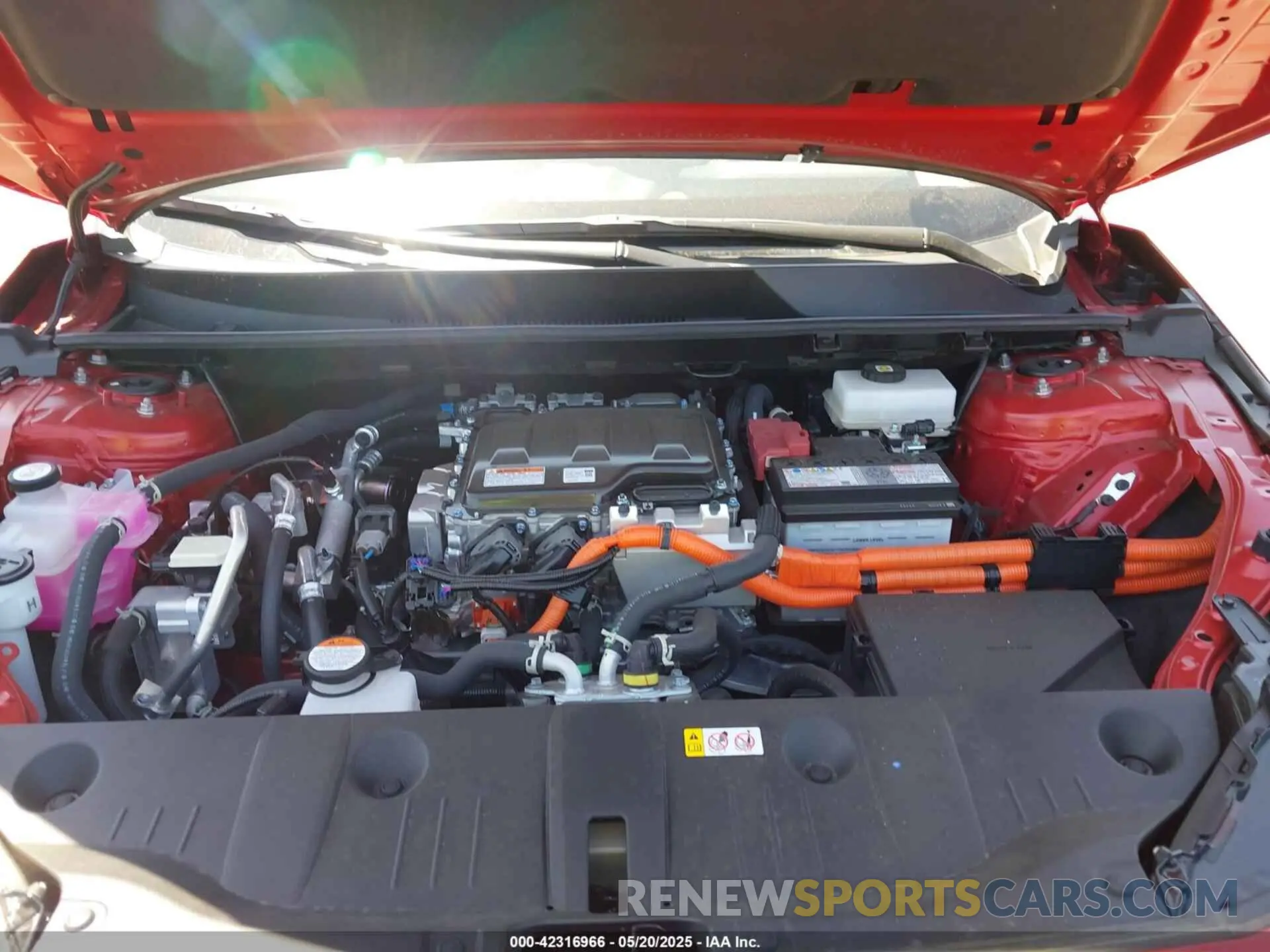 10 fotografías del automóvil dañado JTMABACA0RA080562 TOYOTA BZ4X 2024