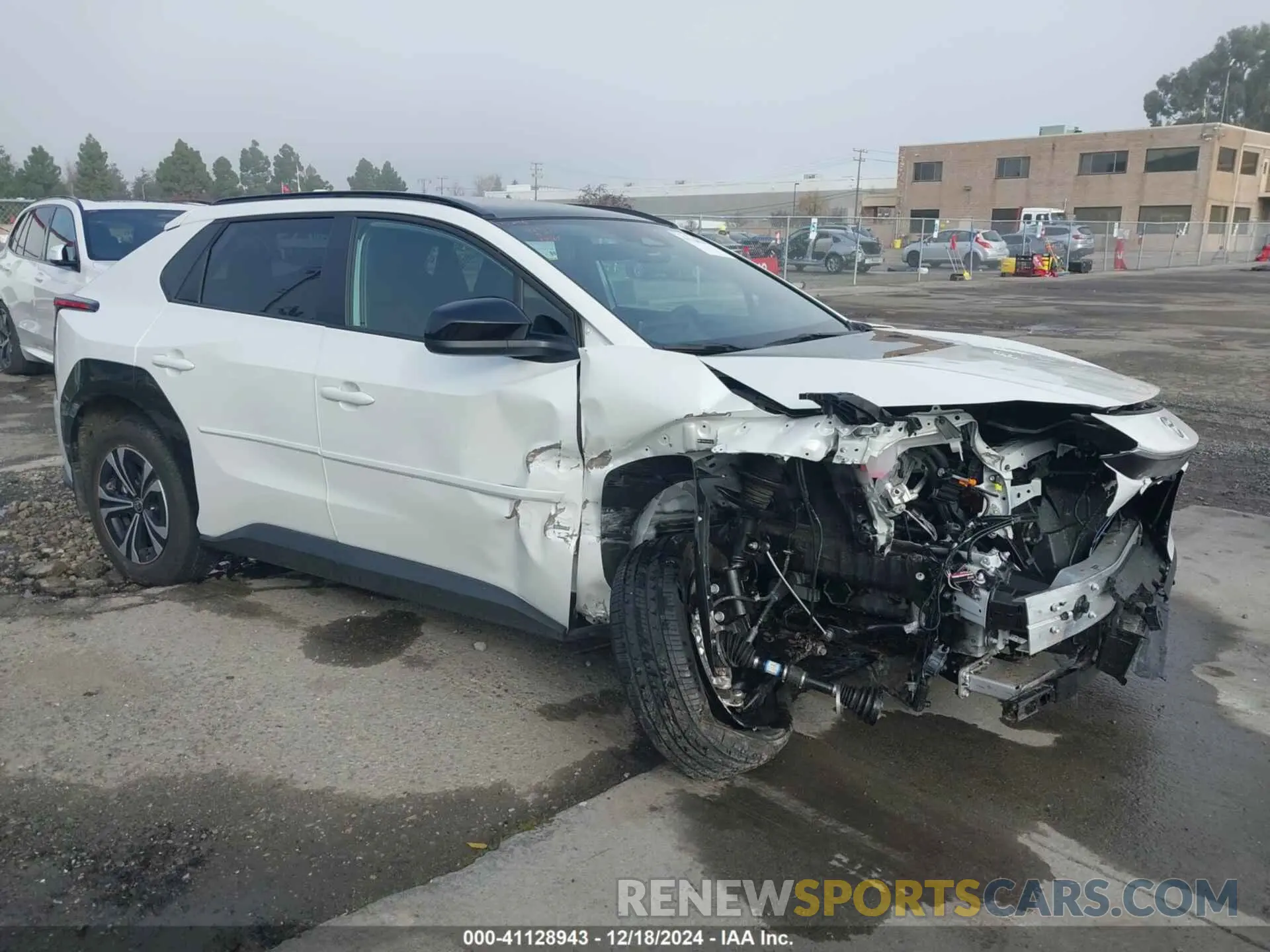 1 fotografías del automóvil dañado JTMABACA2RA053511 TOYOTA BZ4X 2024