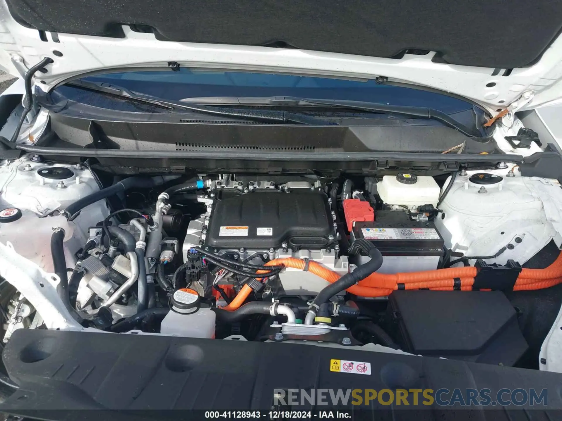 10 fotografías del automóvil dañado JTMABACA2RA053511 TOYOTA BZ4X 2024