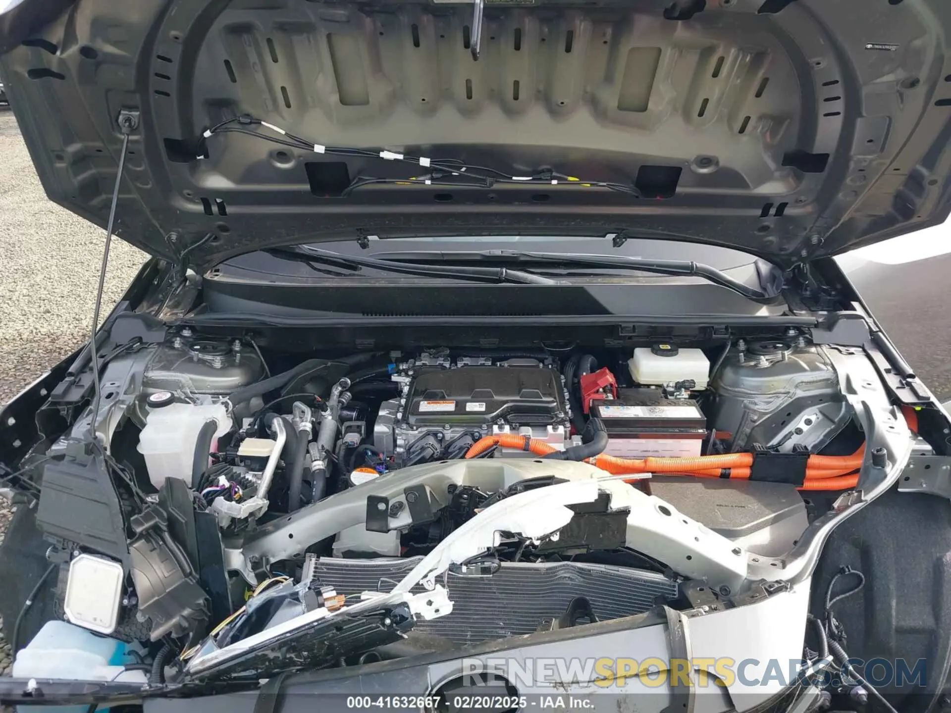 10 fotografías del automóvil dañado JTMABACA2RA069207 TOYOTA BZ4X 2024