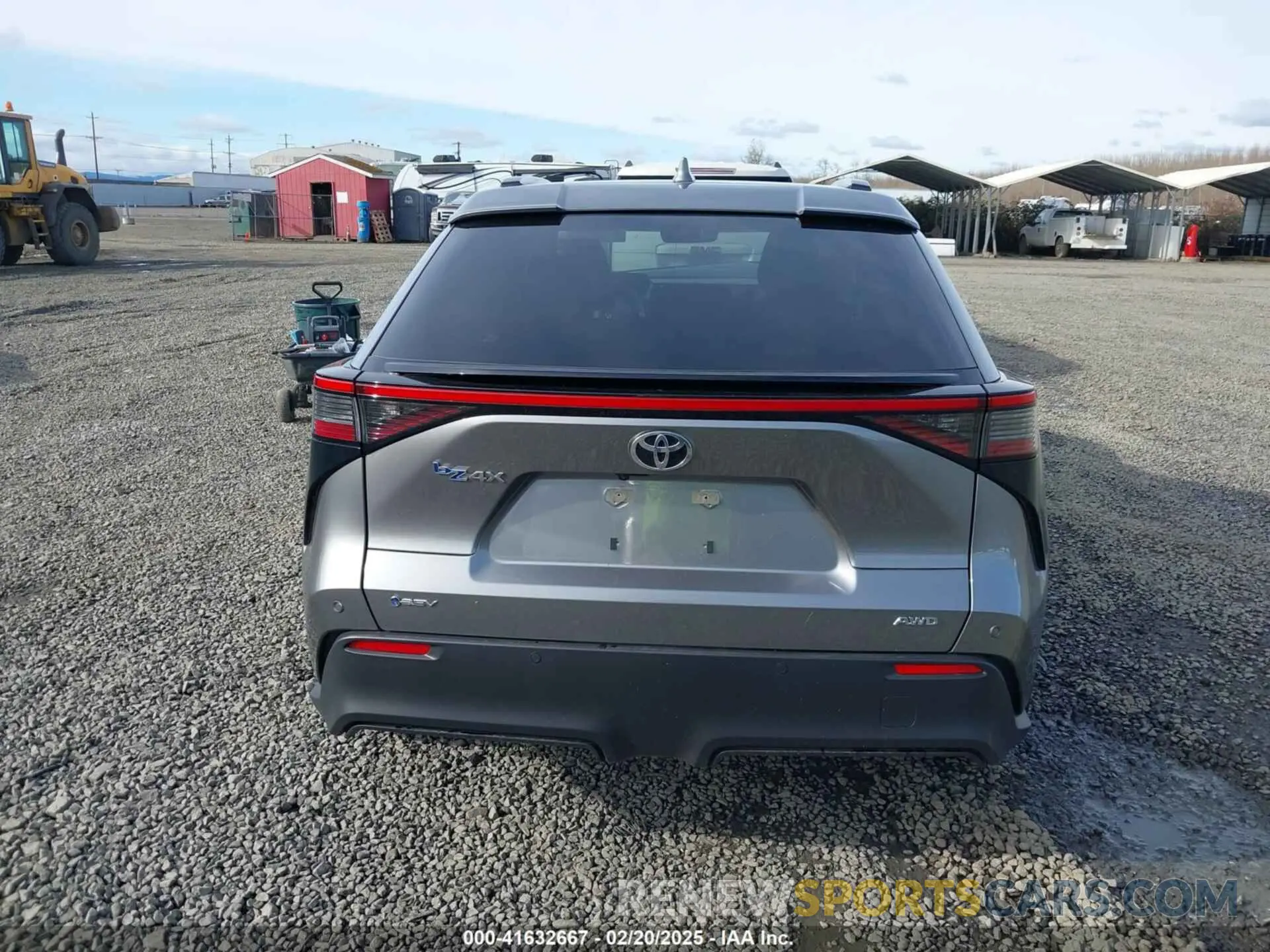 17 fotografías del automóvil dañado JTMABACA2RA069207 TOYOTA BZ4X 2024