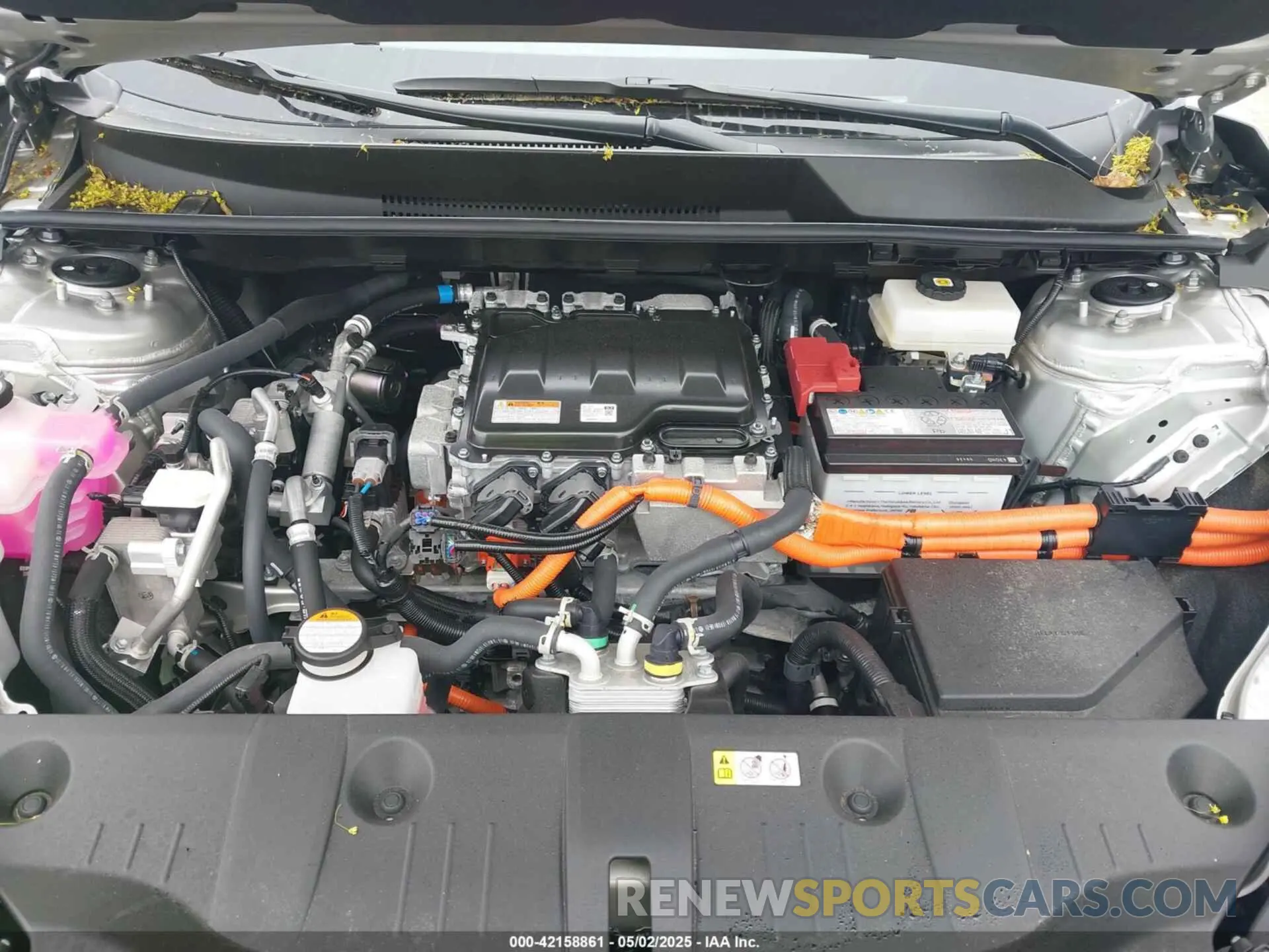 10 fotografías del automóvil dañado JTMABACA2RA070129 TOYOTA BZ4X 2024