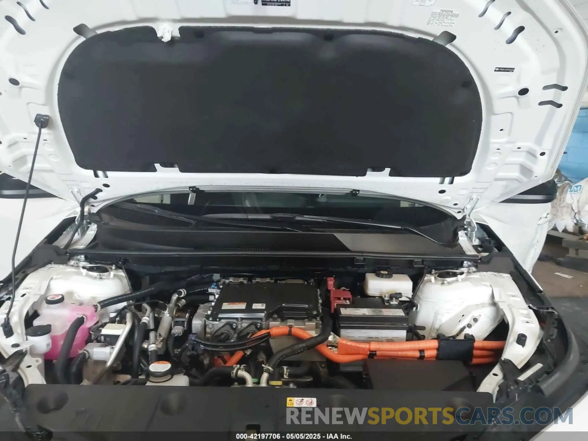 10 fotografías del automóvil dañado JTMABACA2RA081034 TOYOTA BZ4X 2024