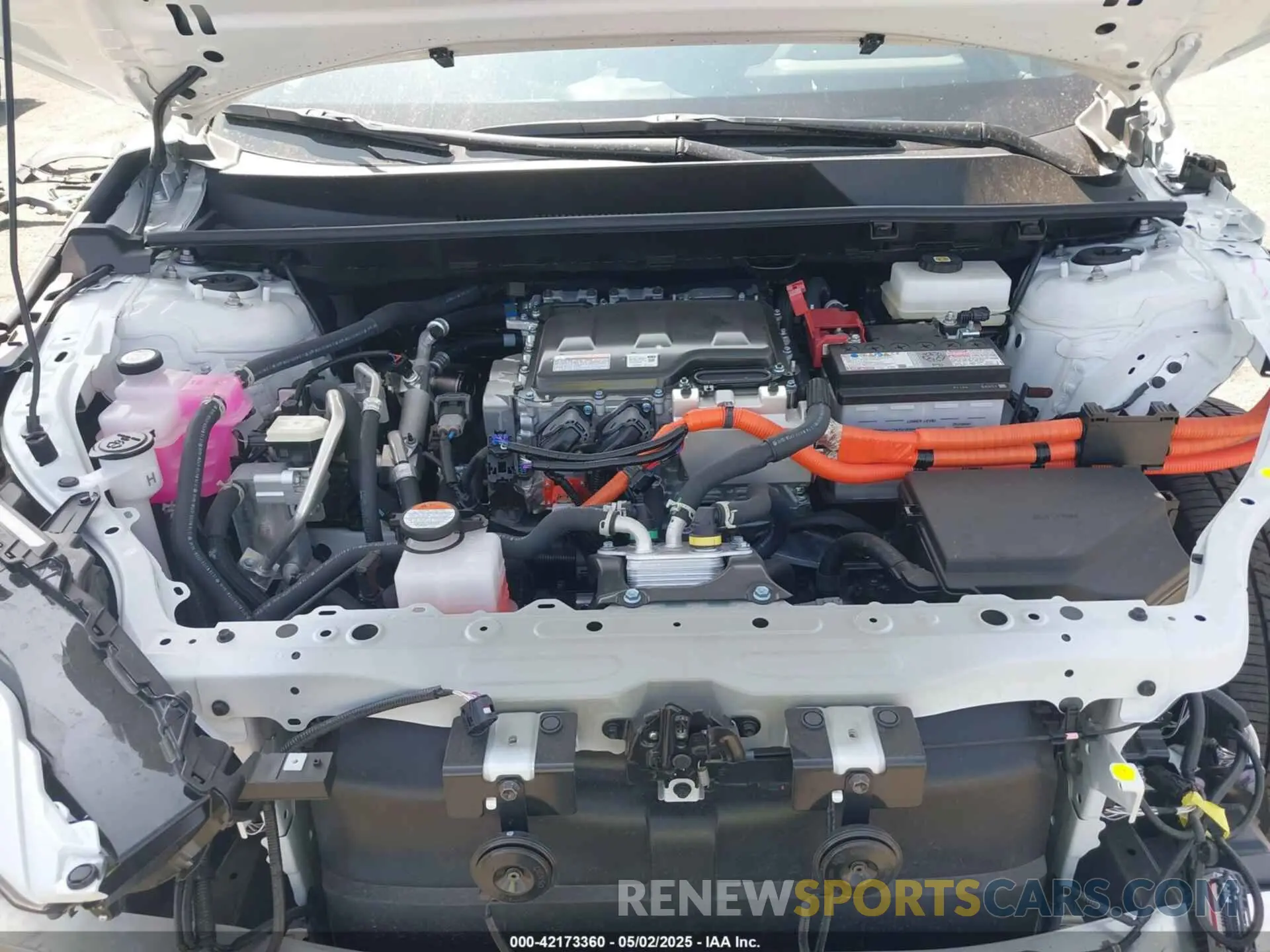 10 fotografías del automóvil dañado JTMABACA2RA085343 TOYOTA BZ4X 2024