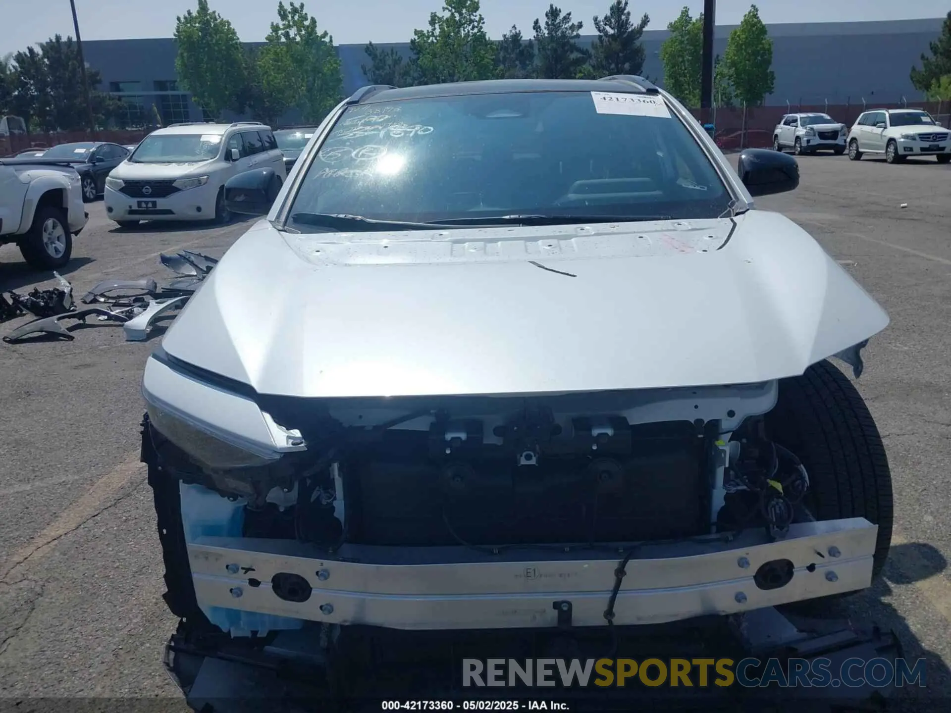 6 fotografías del automóvil dañado JTMABACA2RA085343 TOYOTA BZ4X 2024