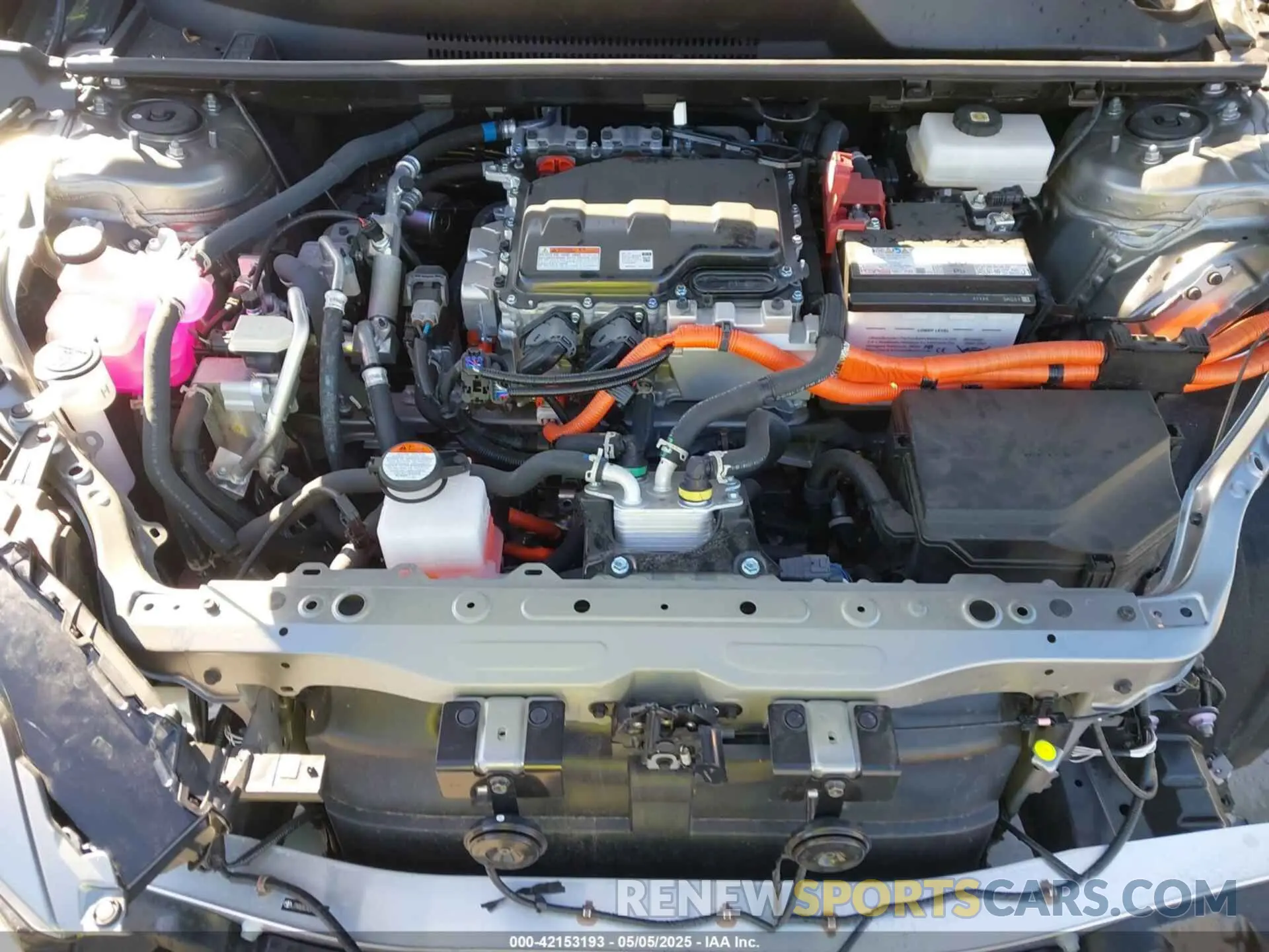 10 fotografías del automóvil dañado JTMABACA3RA076716 TOYOTA BZ4X 2024