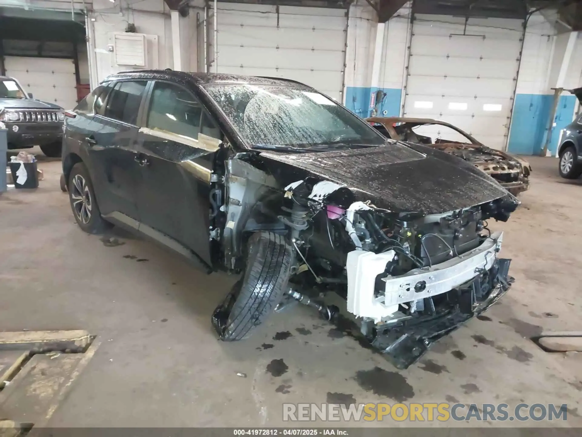 1 fotografías del automóvil dañado JTMABACA3RA079955 TOYOTA BZ4X 2024