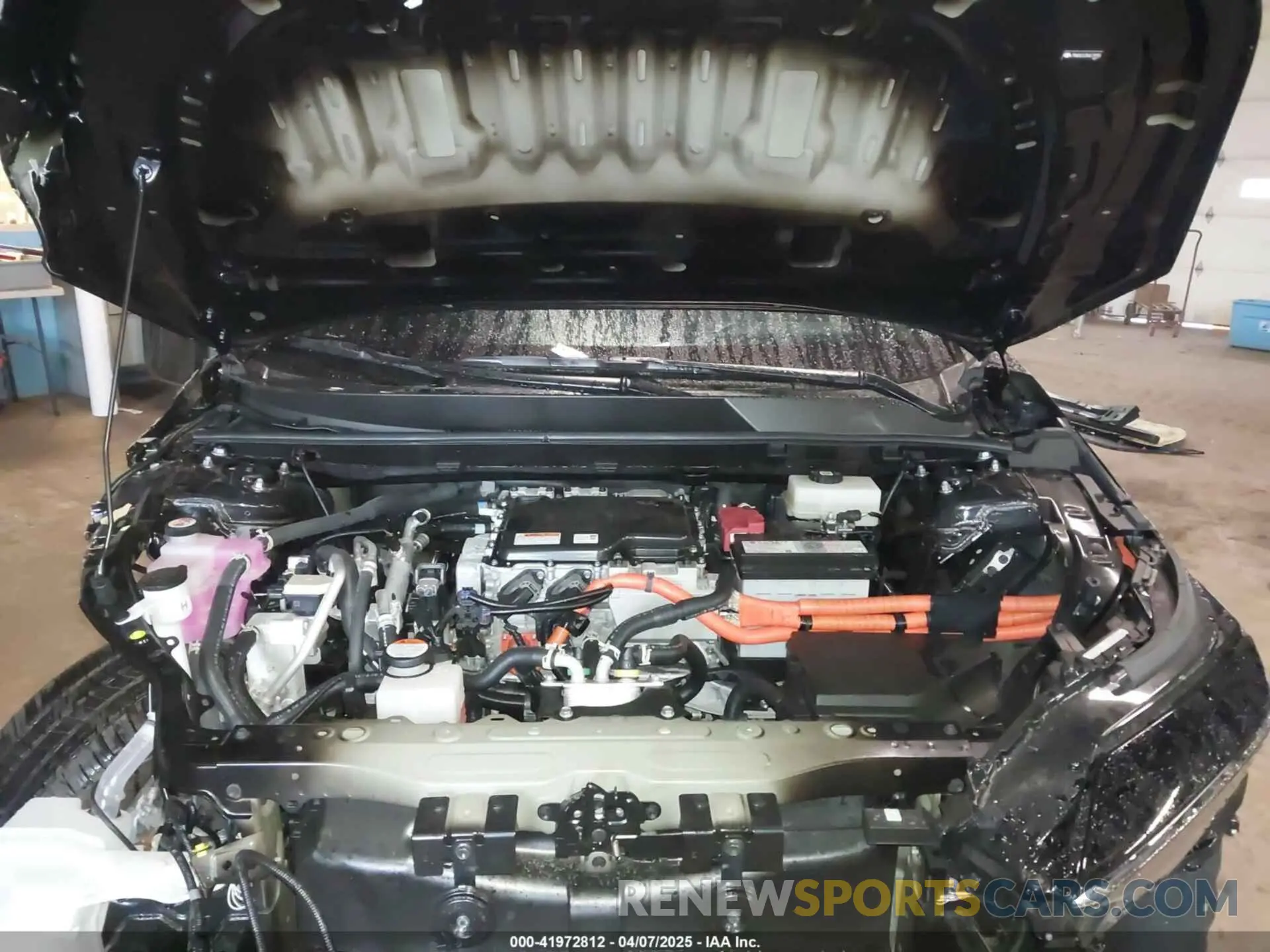 10 fotografías del automóvil dañado JTMABACA3RA079955 TOYOTA BZ4X 2024