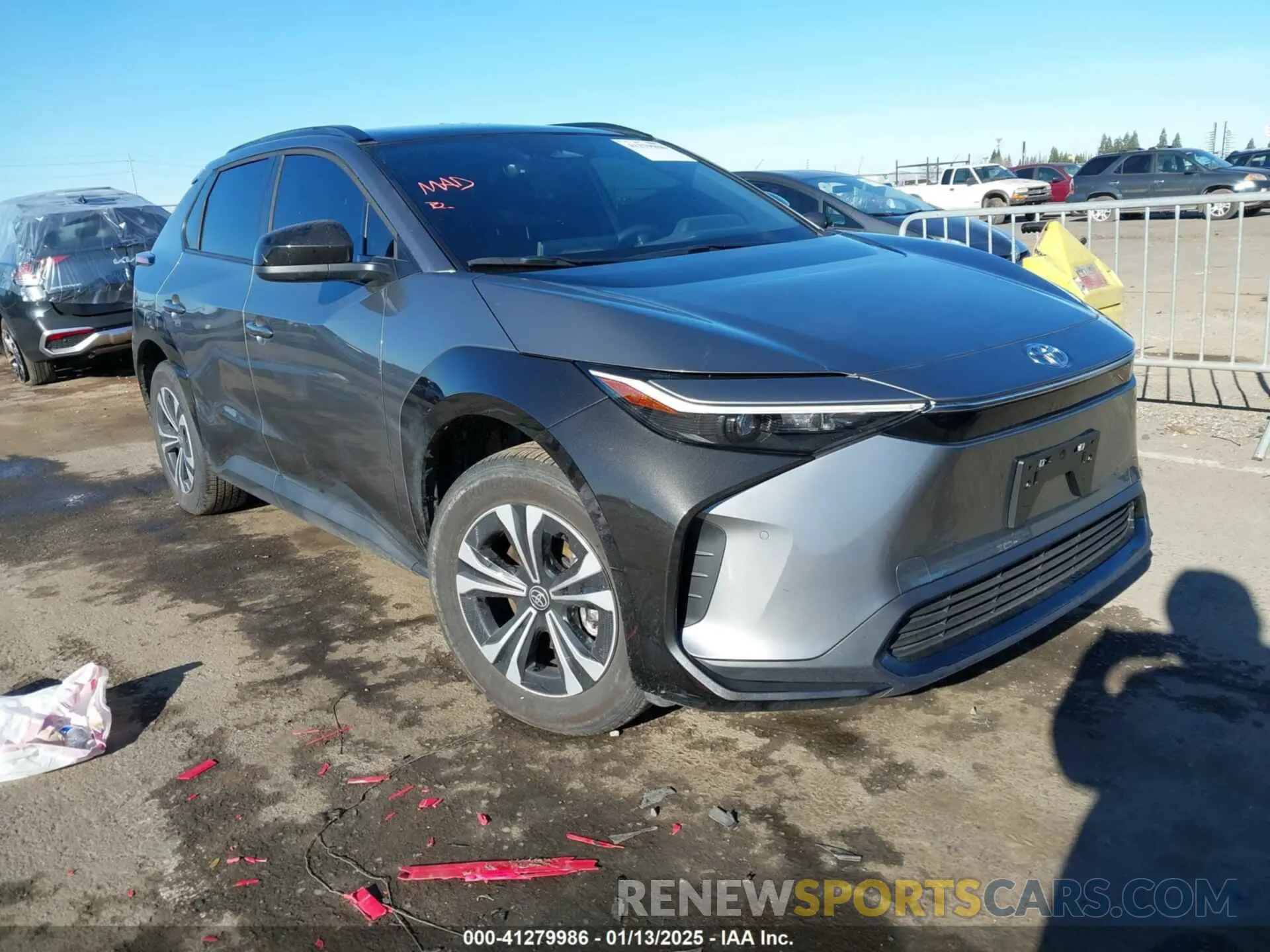 1 fotografías del automóvil dañado JTMABACA5RA074188 TOYOTA BZ4X 2024